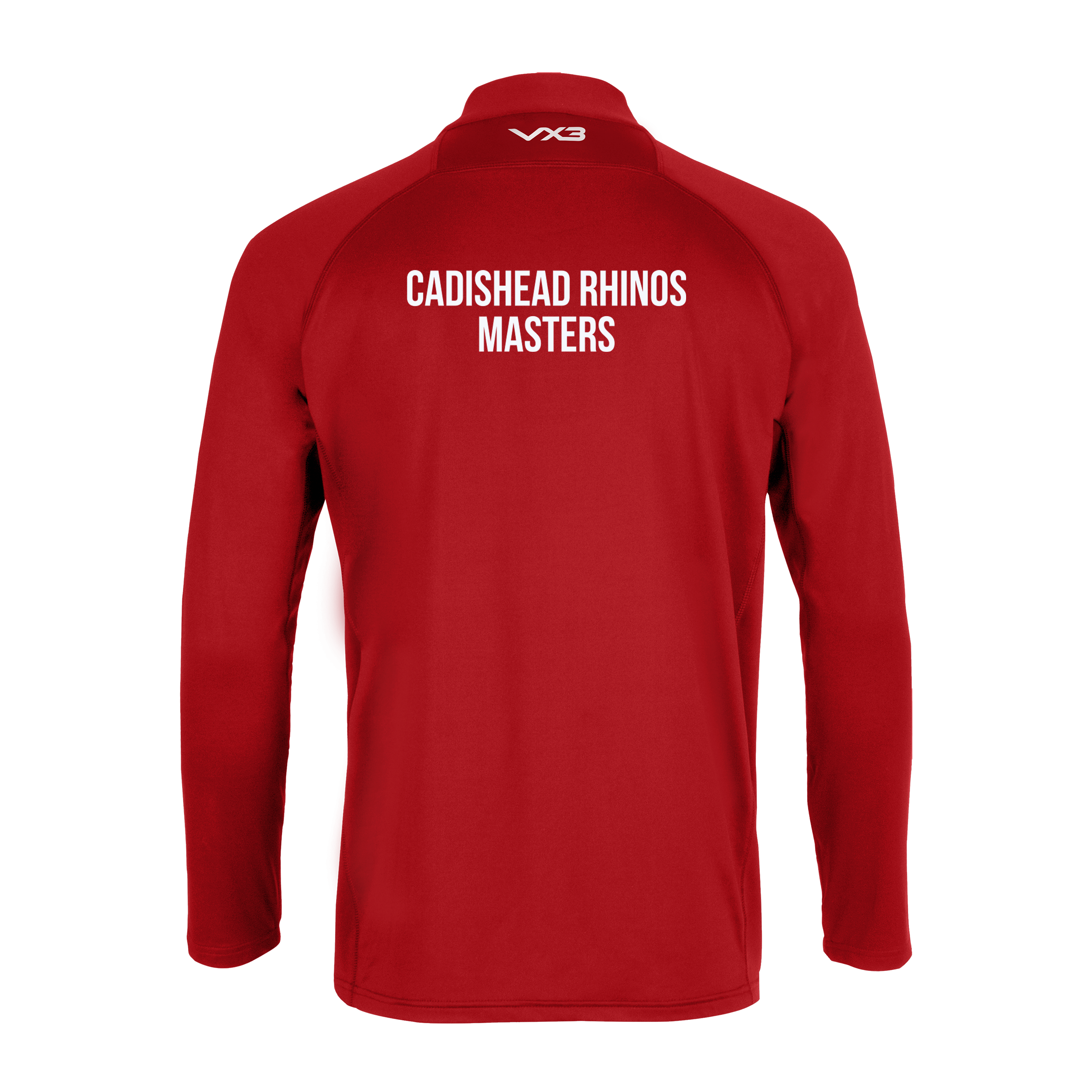 Cadishead Rhinos Masters Primus Quarter Zip Red