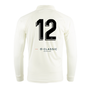 Caerdydd Barbarians CC Cricket Whites Long Sleeve Shirt