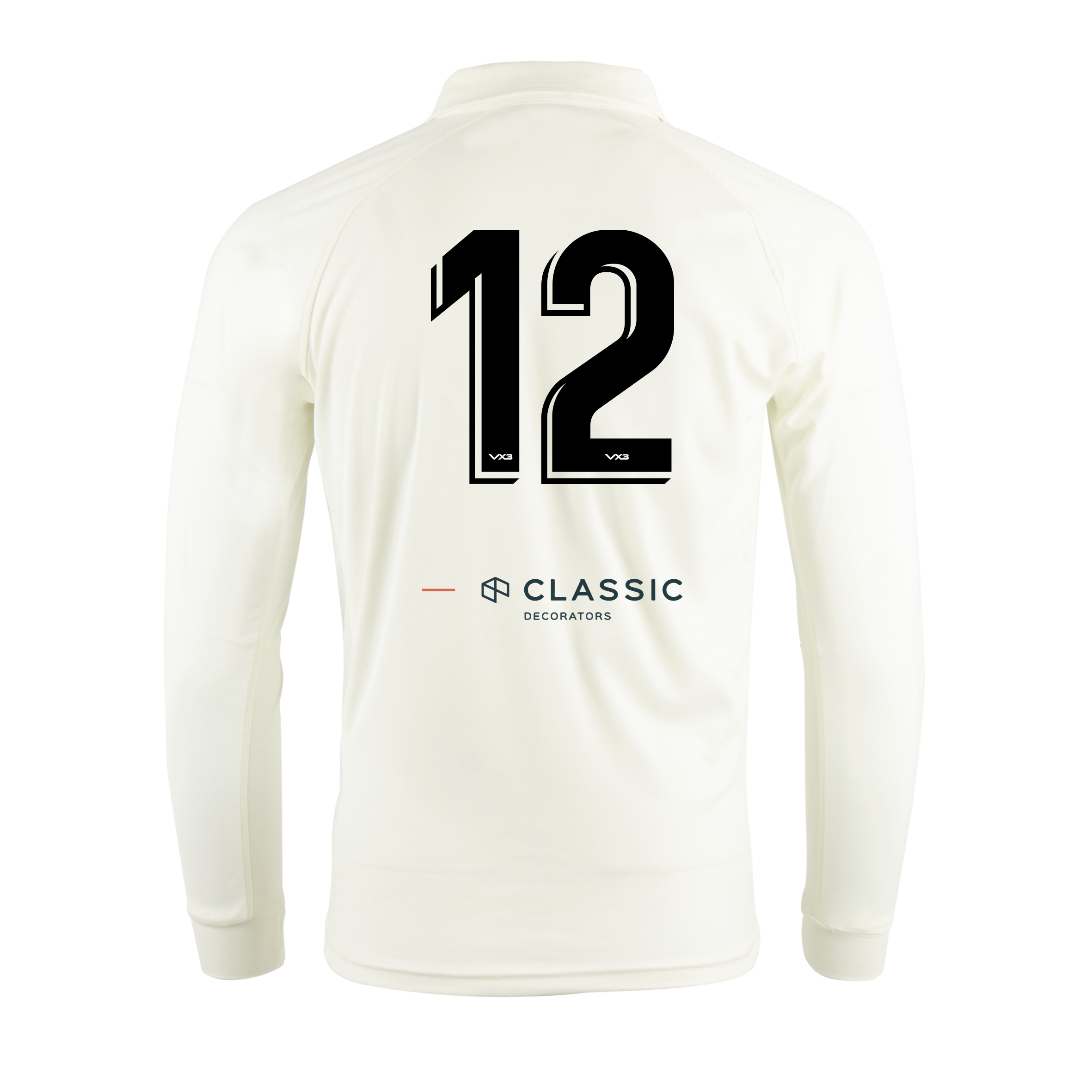 Caerdydd Barbarians CC Cricket Whites Long Sleeve Shirt