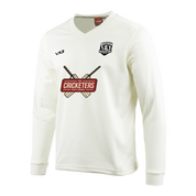 Caerdydd Barbarians CC Cricket Whites Sweatshirt Elite