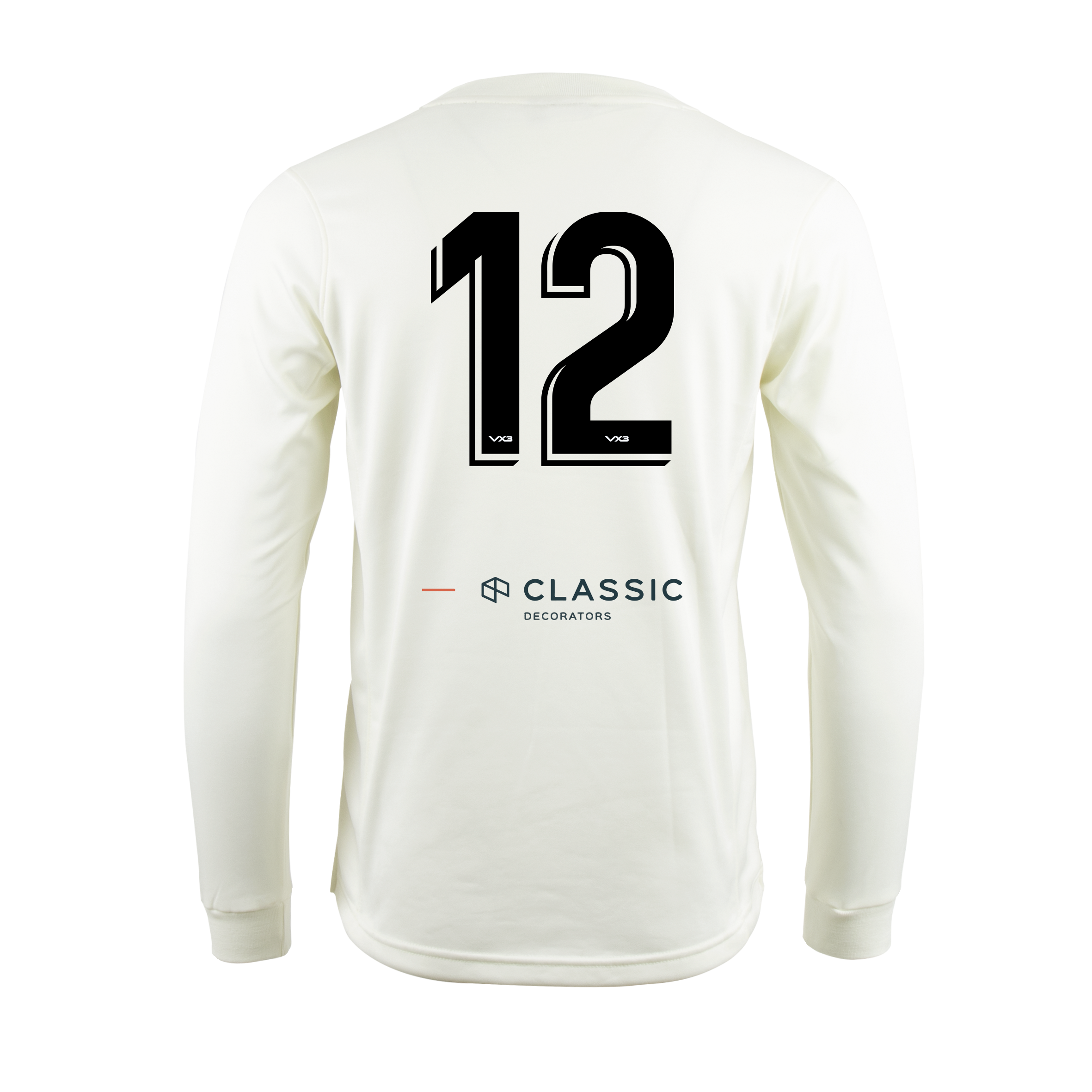 Caerdydd Barbarians CC Cricket Whites Sweatshirt Elite