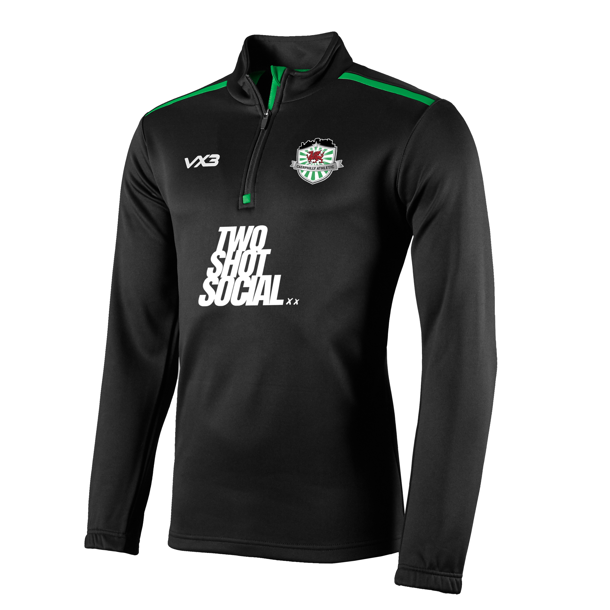 Caerphilly Athletic FC Fortis Quarter Zip Sweat