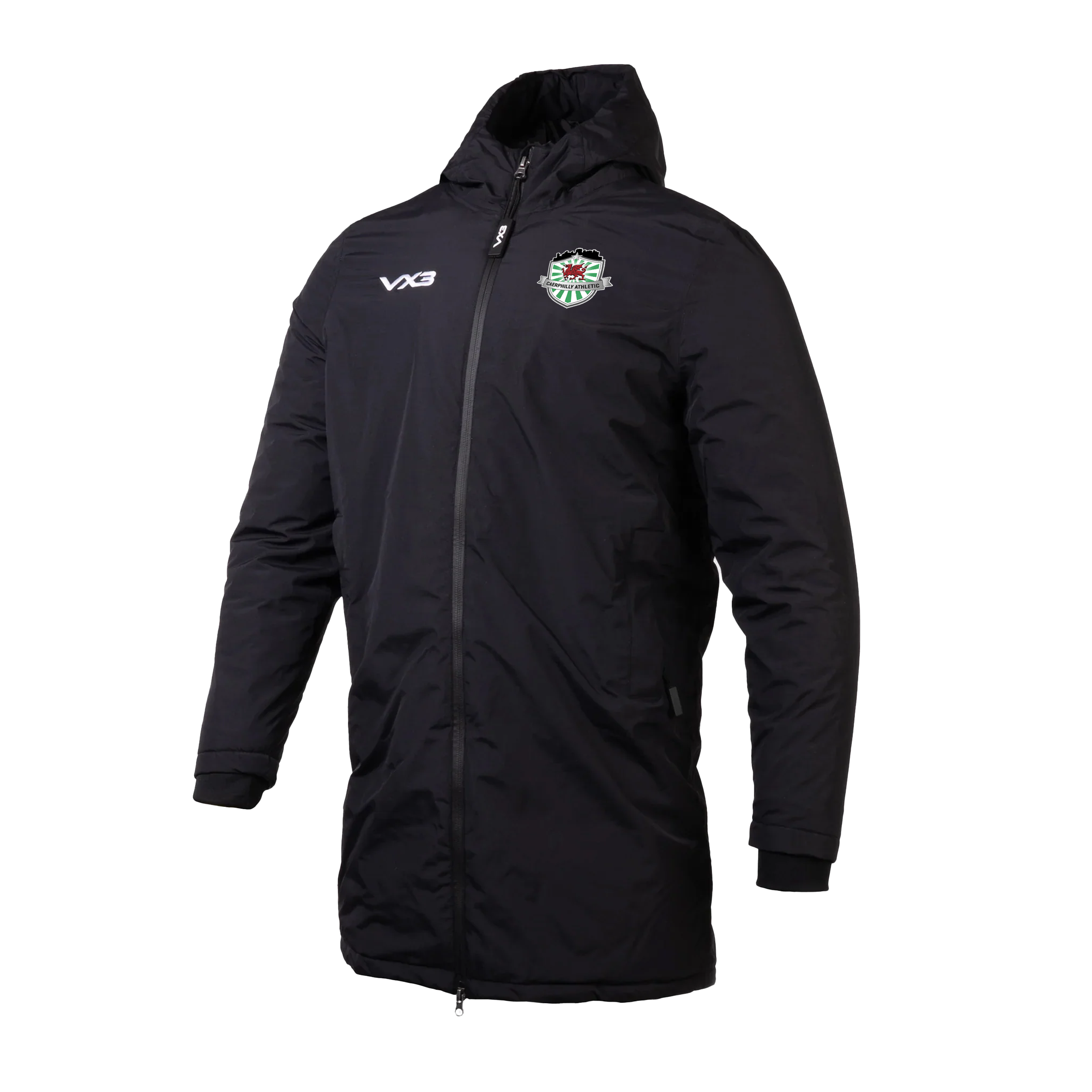 Caerphilly Athletic FC Nero Managers Jacket