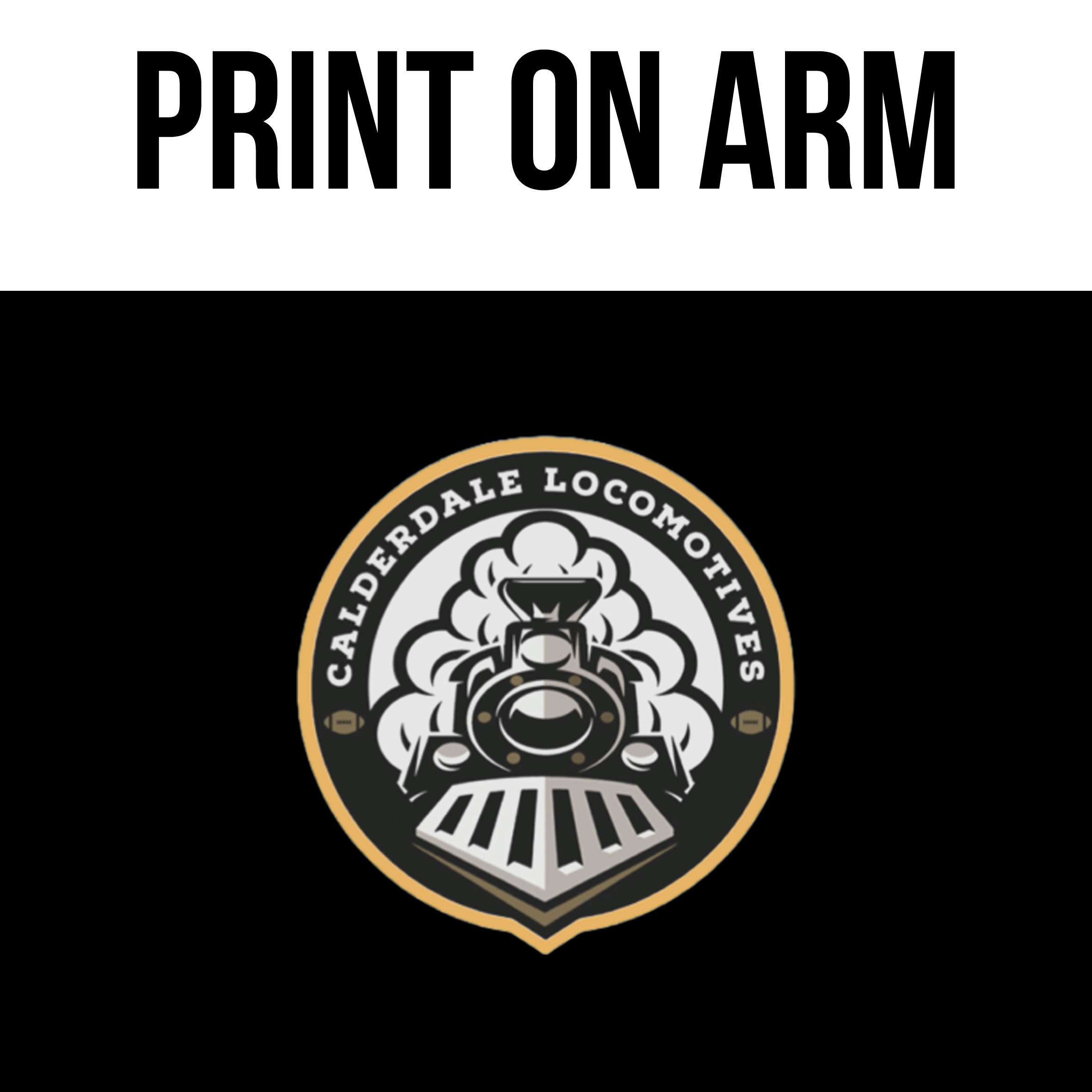 Calderdale Locomotives Black Primus Youth Baselayer