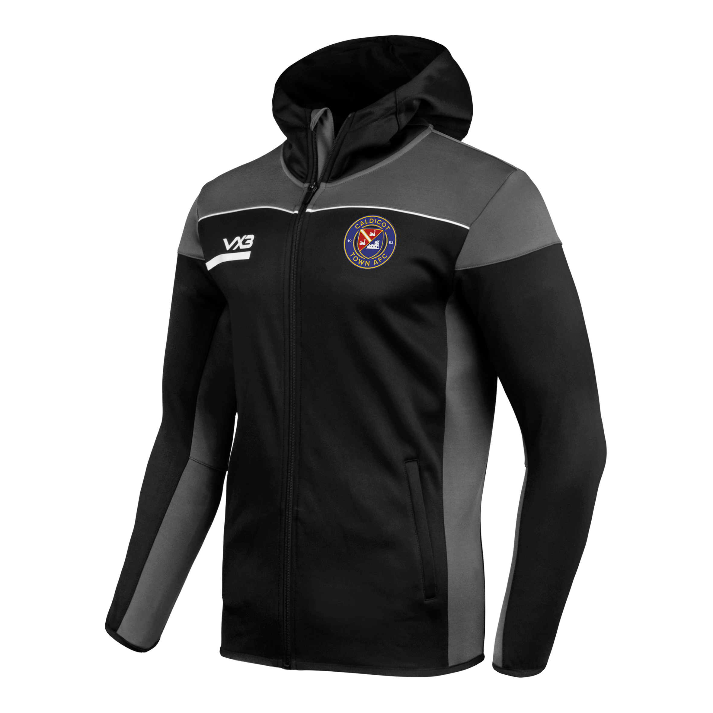 Caldicot Town AFC Black Opus Zoodie