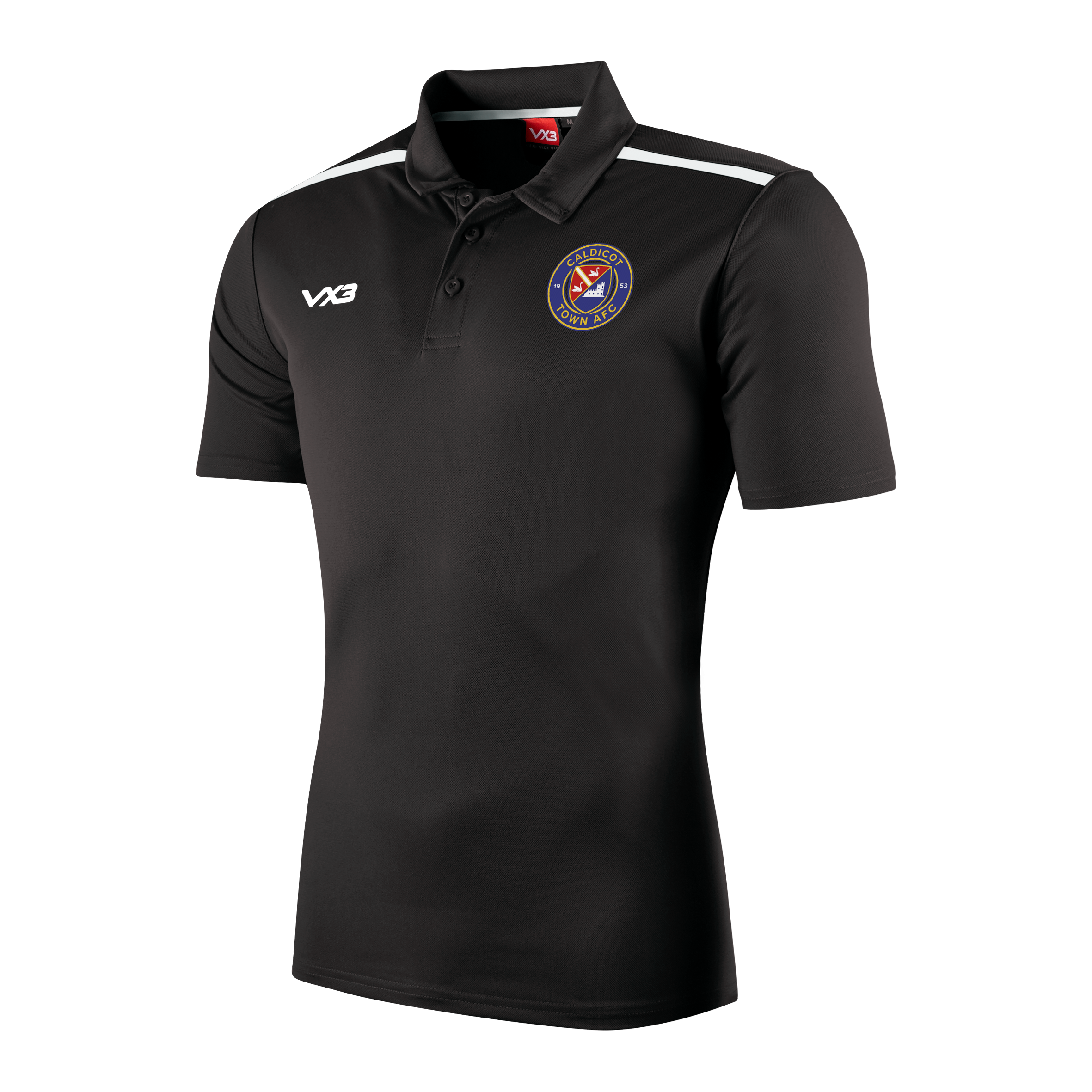 Caldicot Town AFC Black Fortis Polo