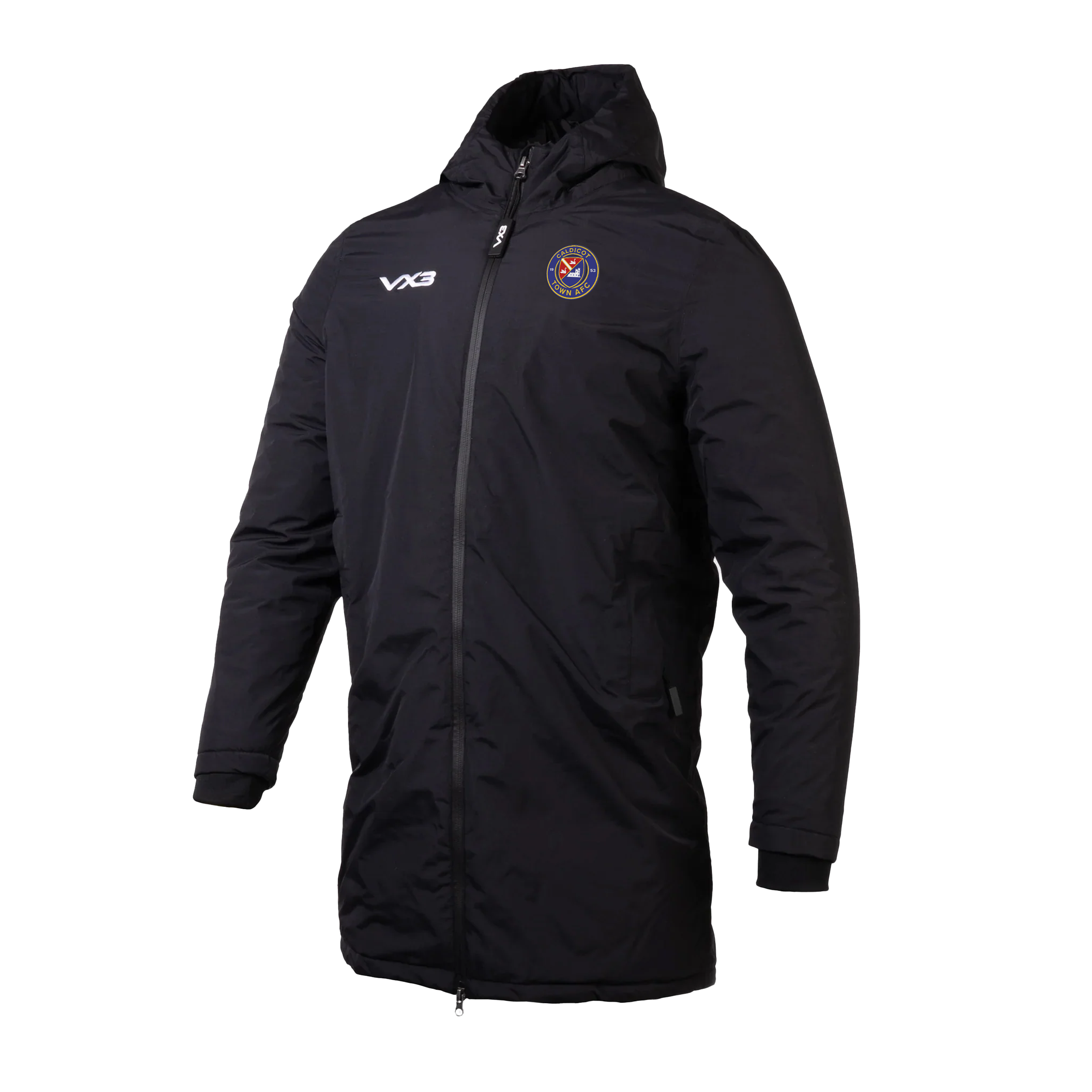 Caldicot Town AFC Black Nero Managers Jacket