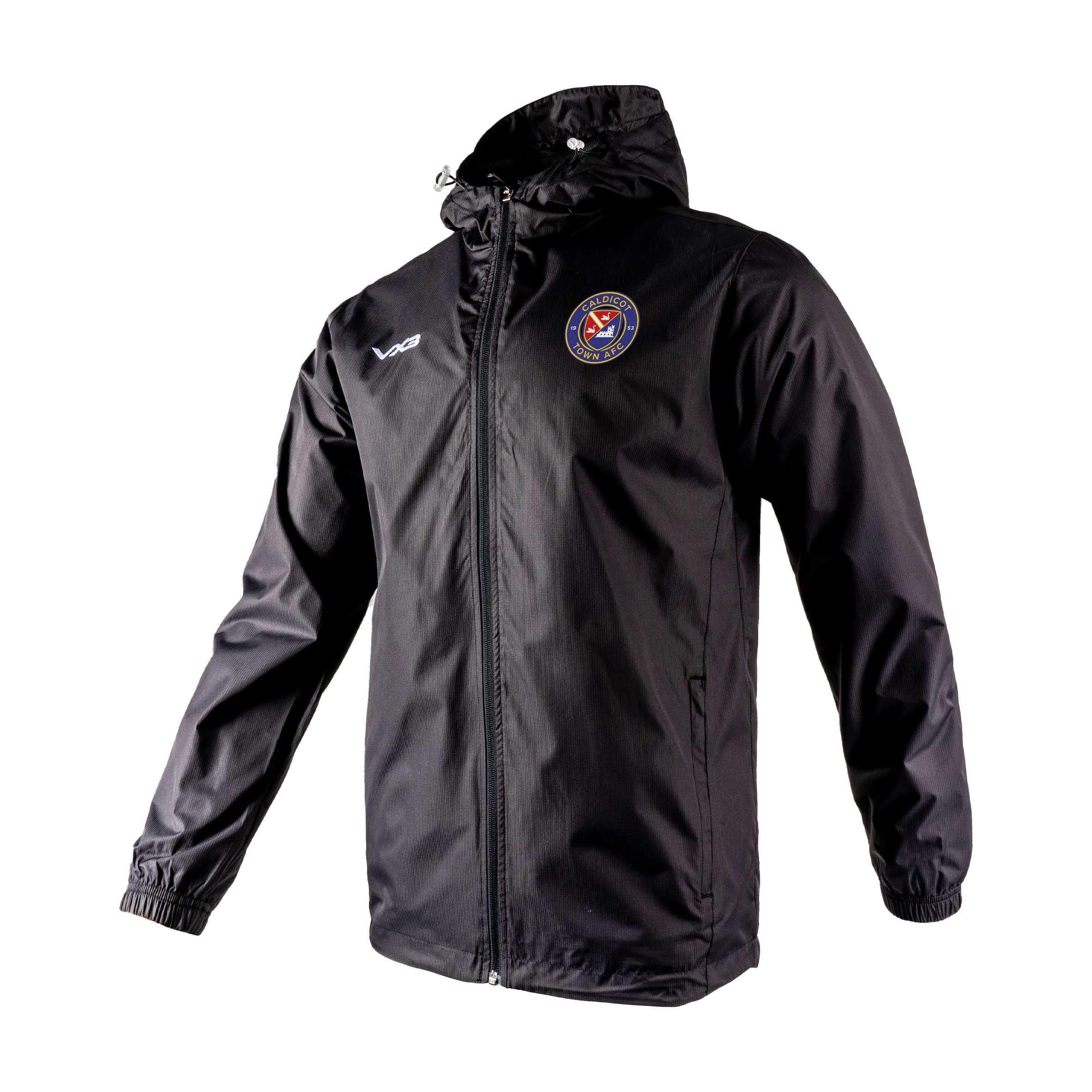 Caldicot Town AFC Black Primus Youth Rain Jacket