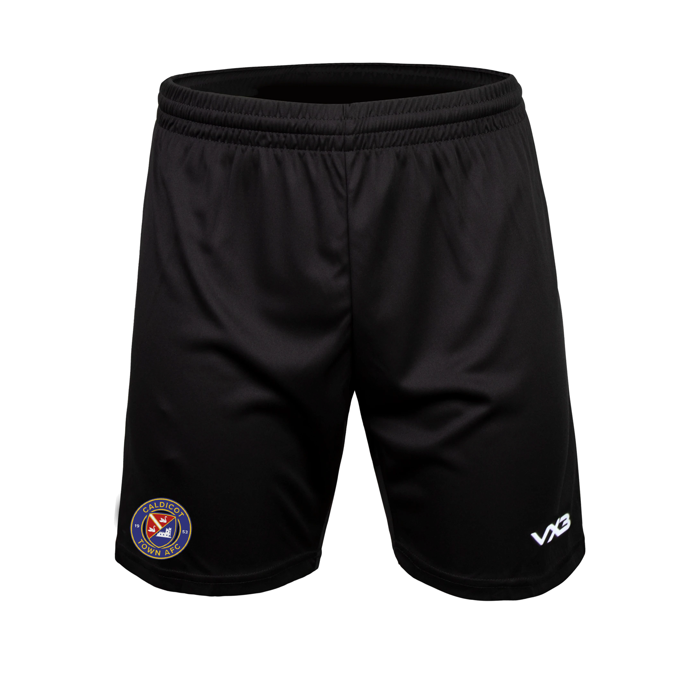 Caldicot Town AFC Black Tiro Football Shorts