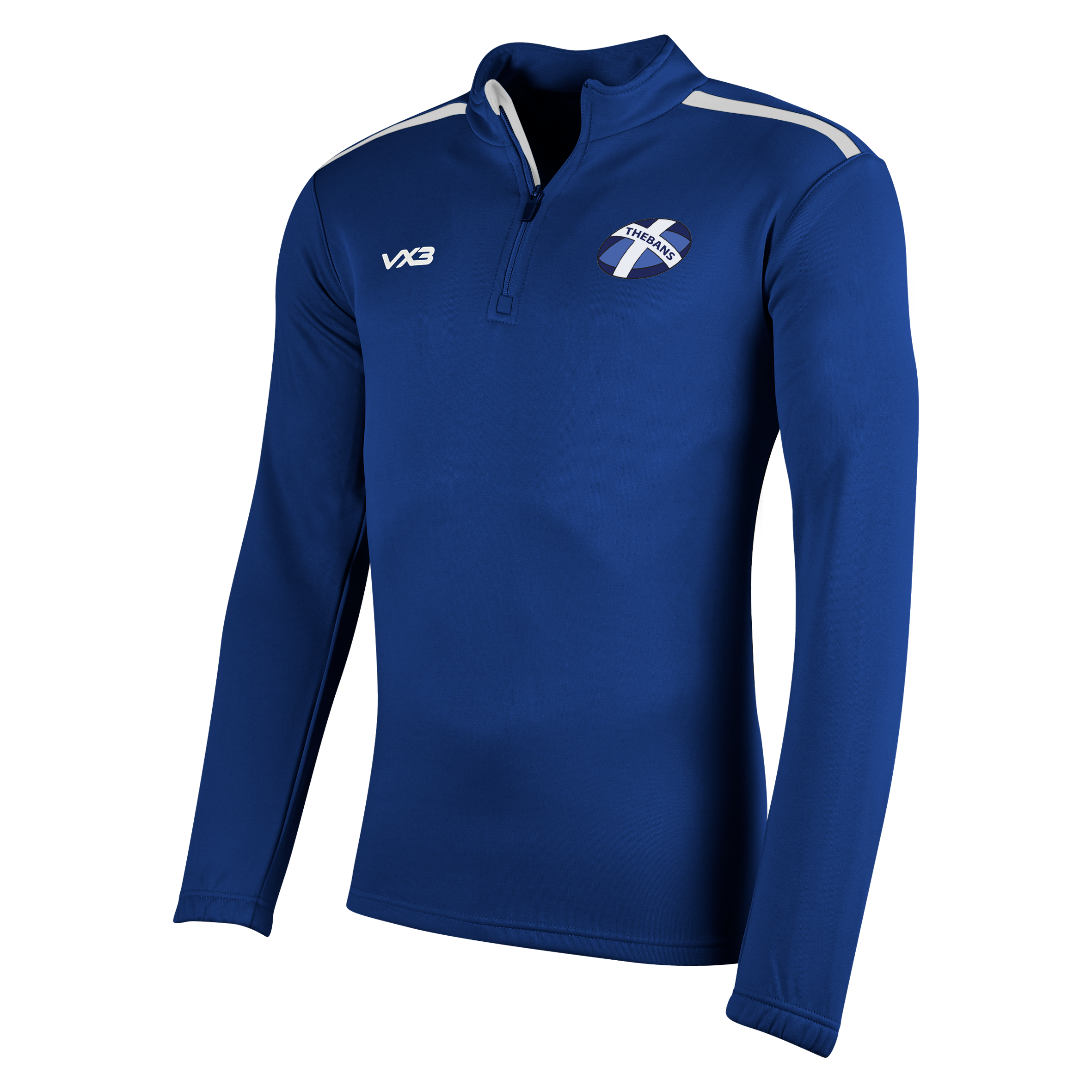 Caledonian Thebans RFC Navy Fortis Quarter Zip Sweat