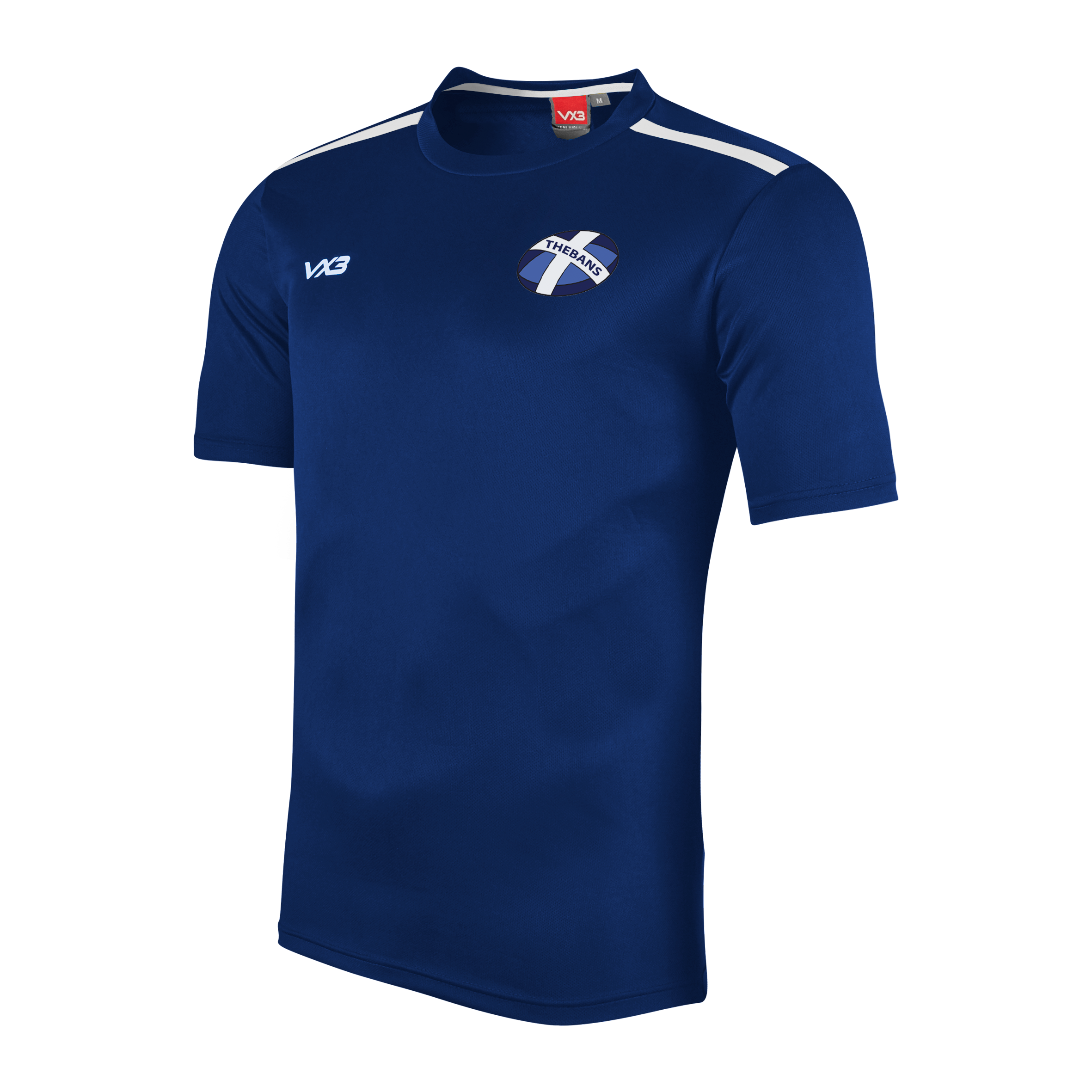 Caledonian Thebans RFC Navy Fortis Tee