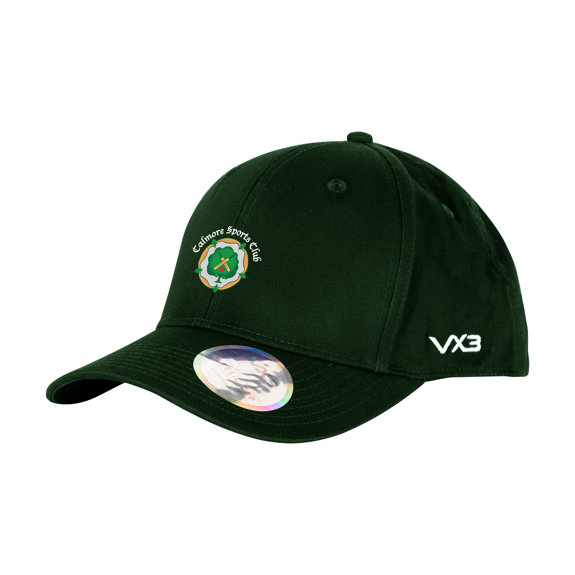 Calmore Sports Cricket Club Bottle Green Classic Cap