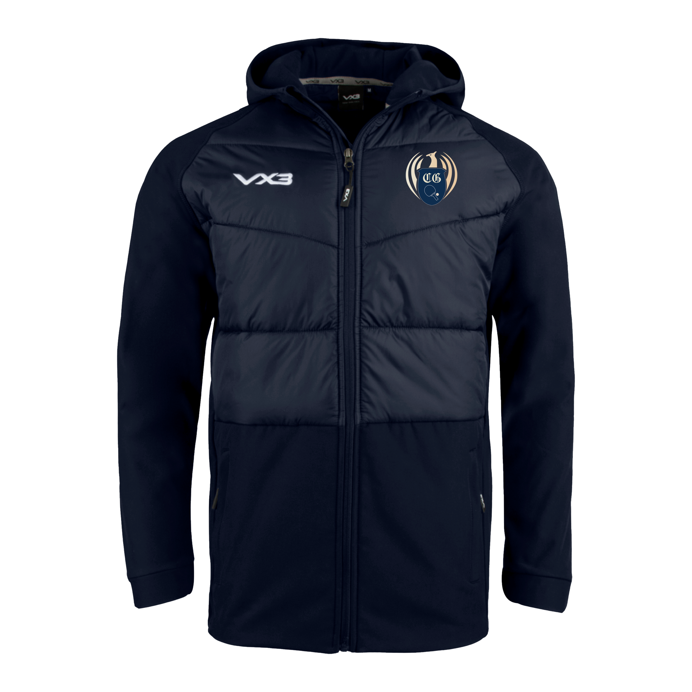 Cam Gears Table Tennis Club Tempest Hybrid Jacket