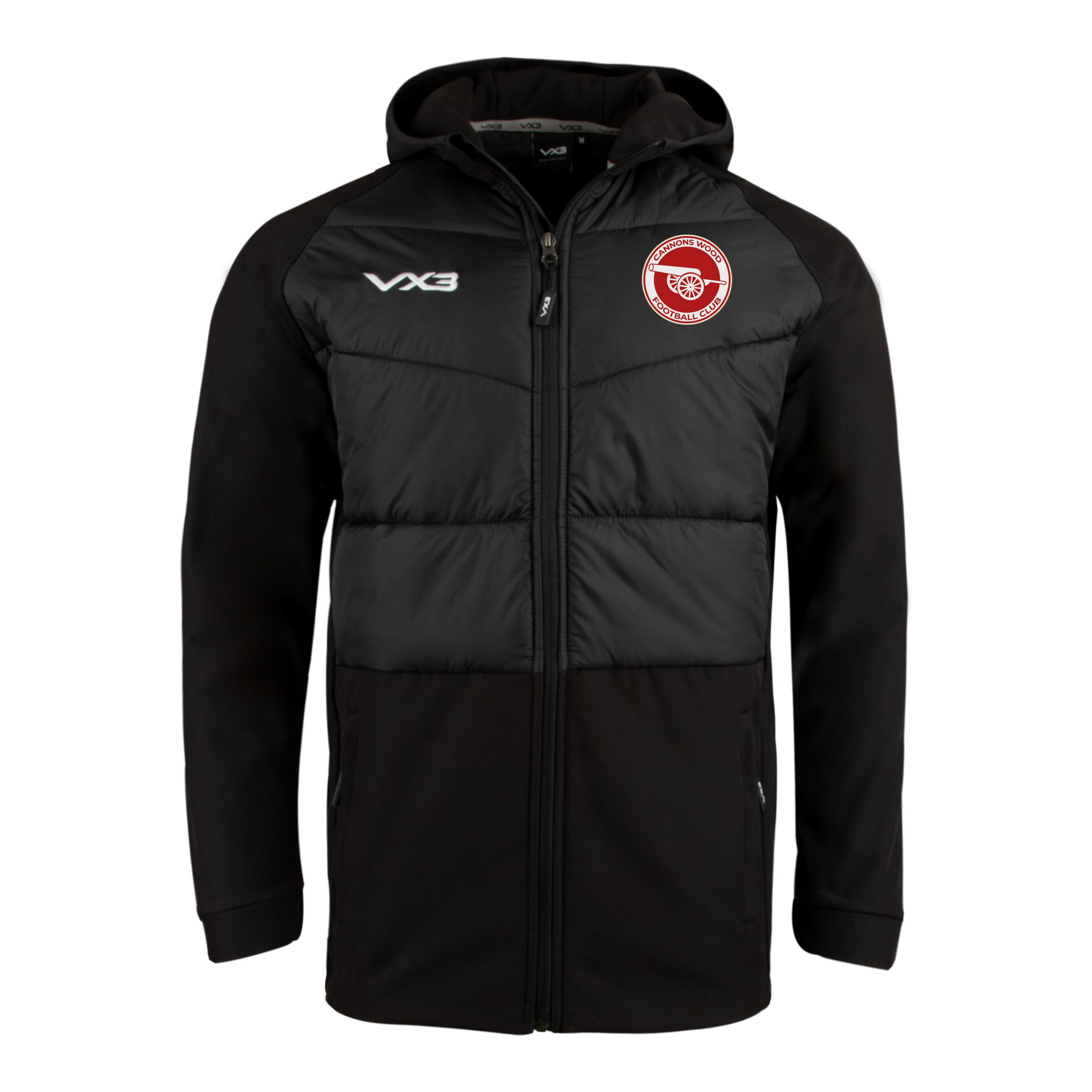 Cannons Wood FC Coaches Tempest Hybrid Jacket