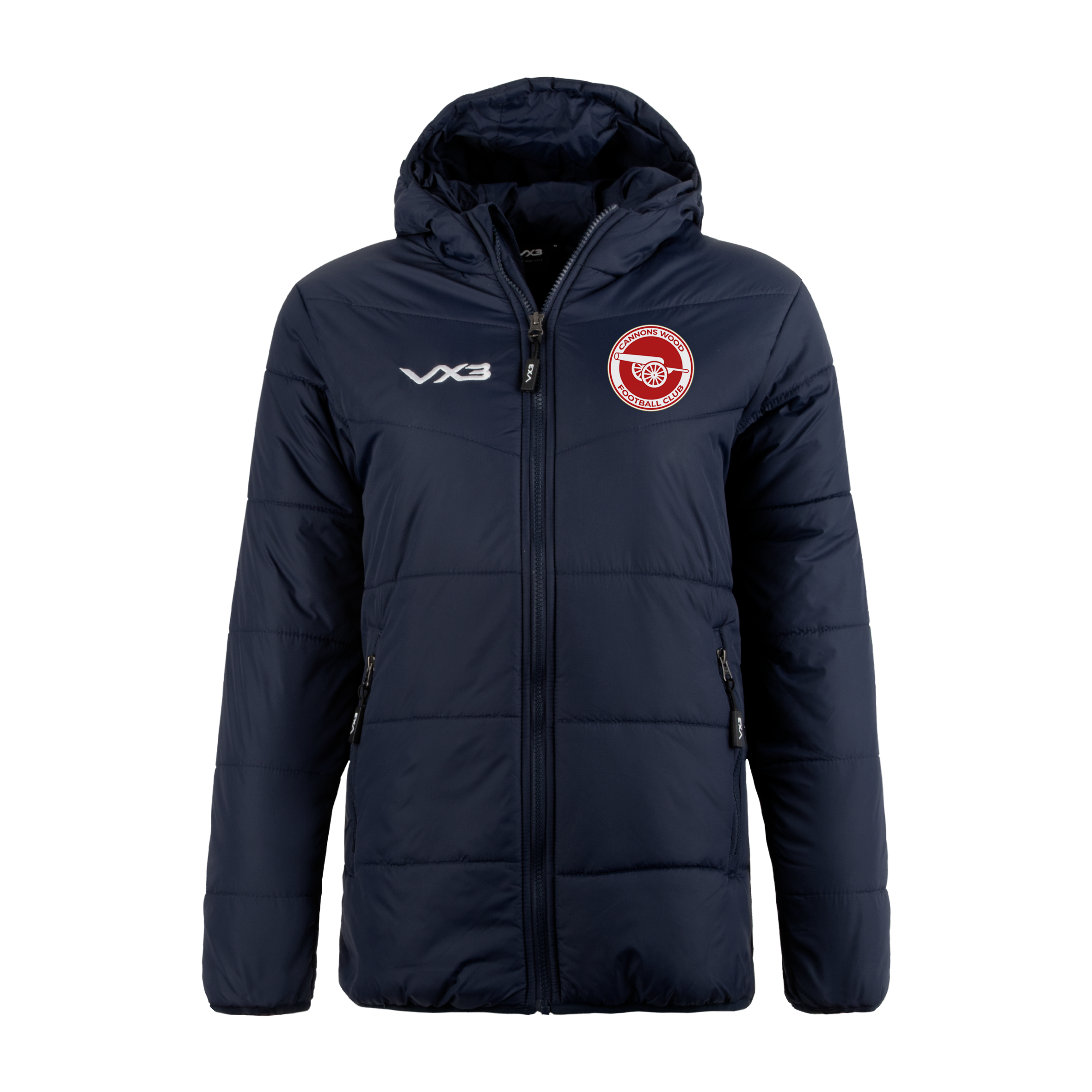 Cannons Wood FC Players Lorica Quilted Jacket Ladies