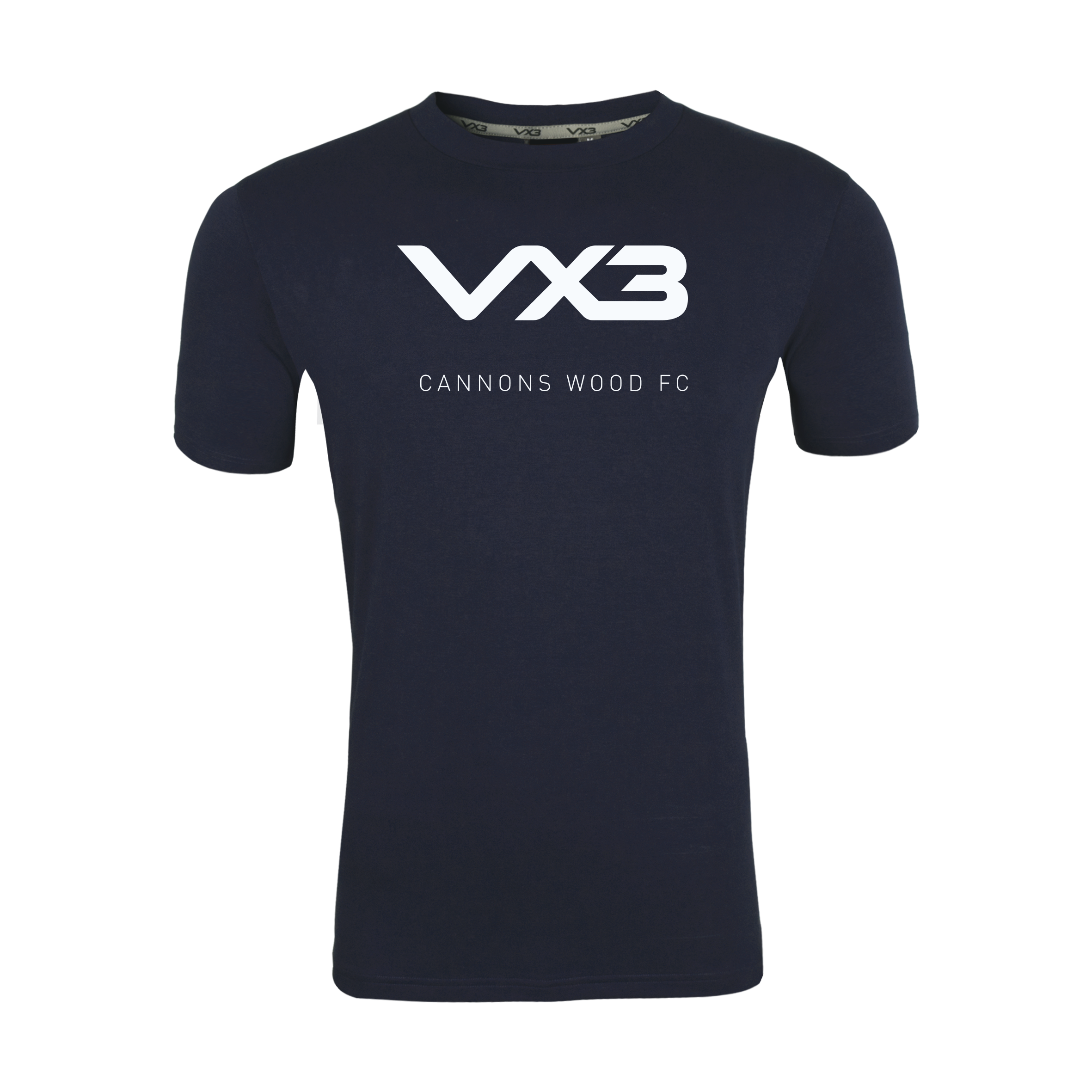 Cannons Wood FC Players Navy Youth Invicta Tee