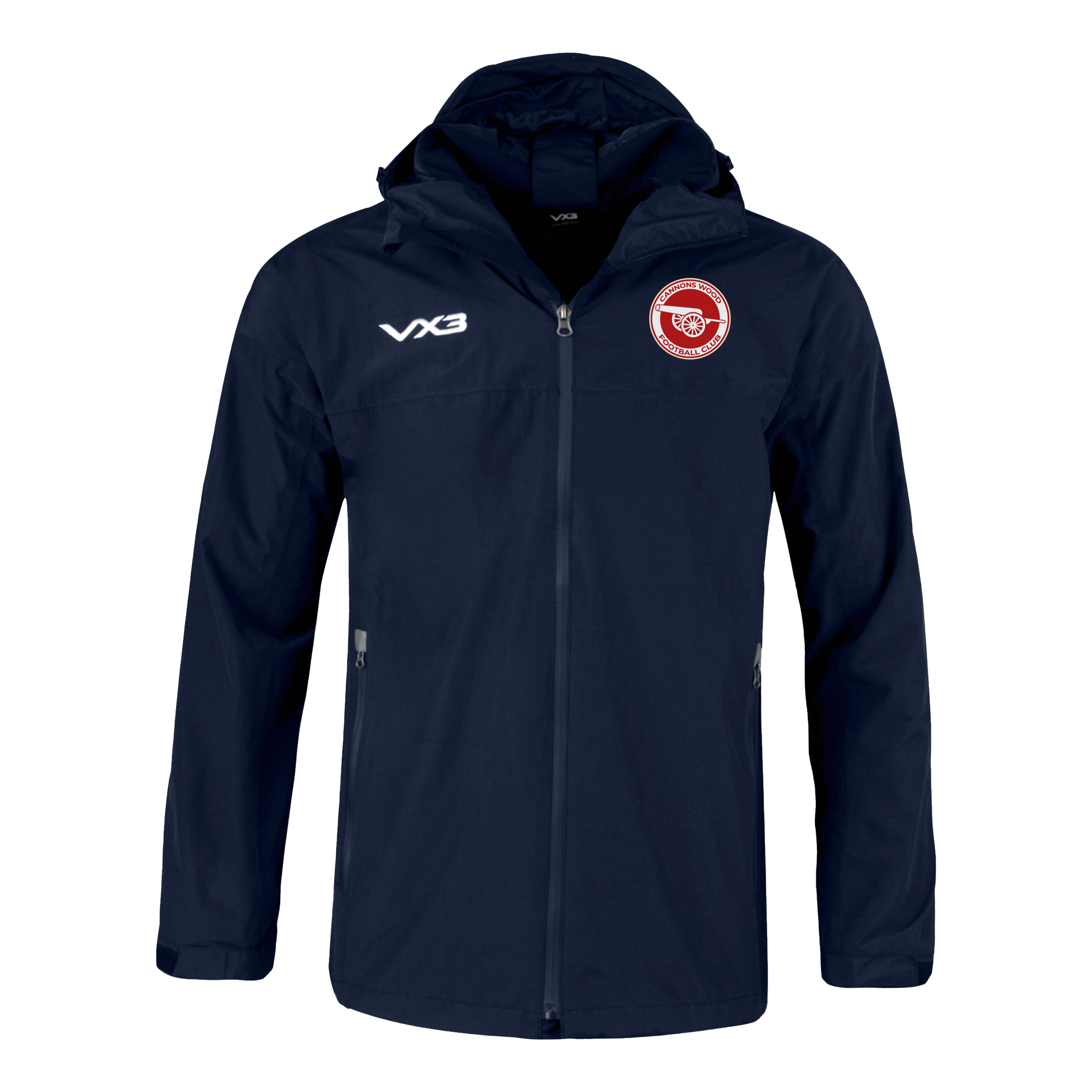 Cannons Wood FC Players Protego Waterproof Jacket