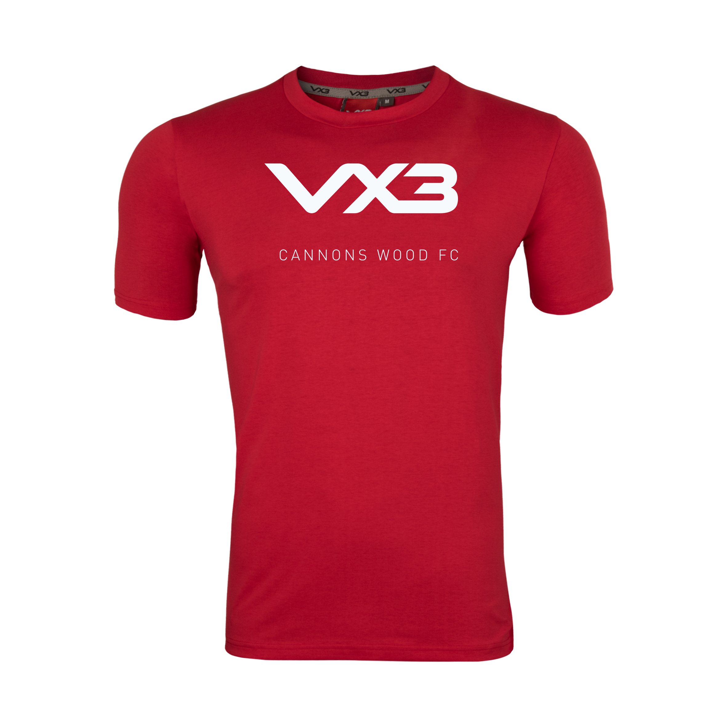 Cannons Wood FC Players Red Invicta Tee