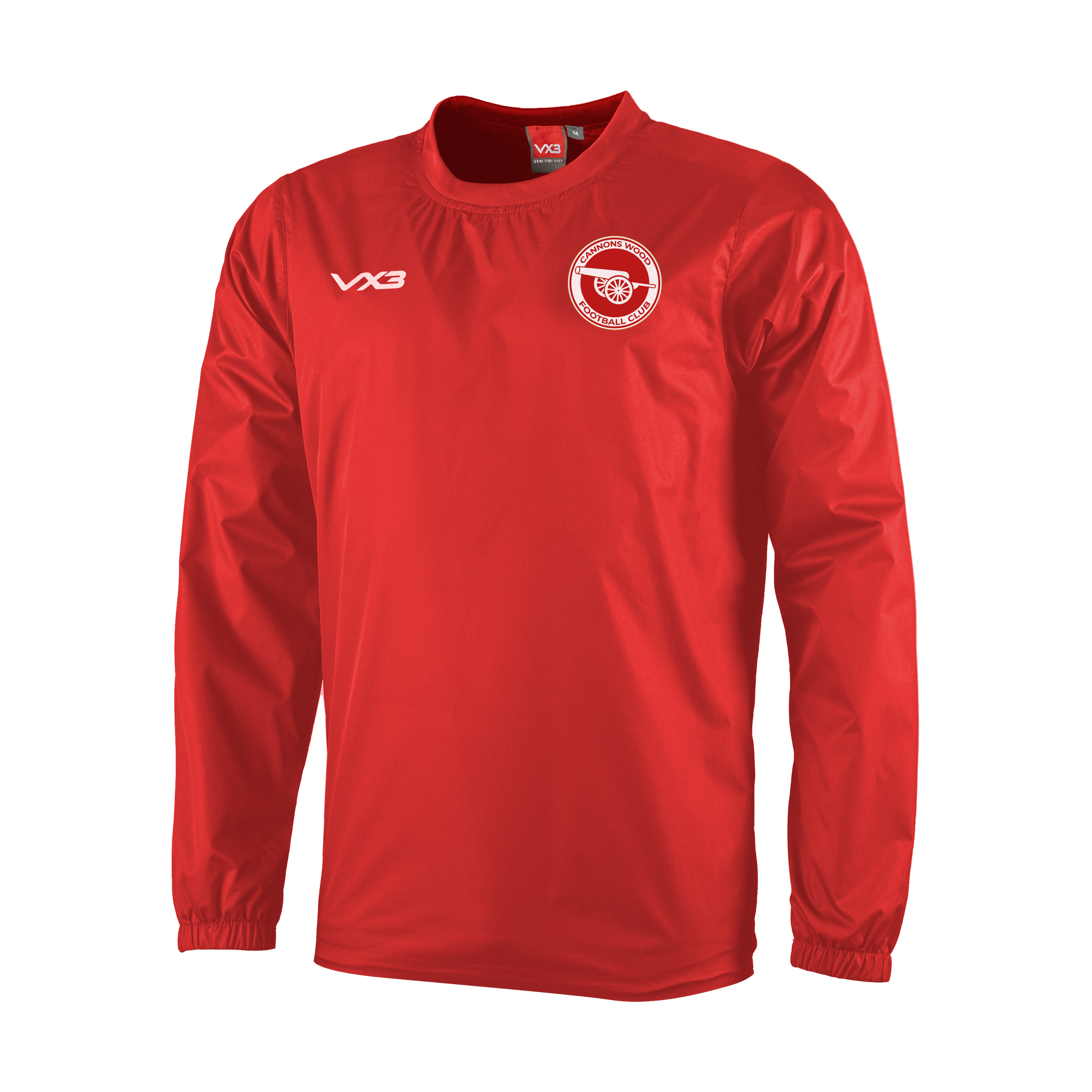 Cannons Wood FC Players Red Primus Youth Smock