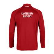 Canterbury Archers Red Primus Quarter Zip