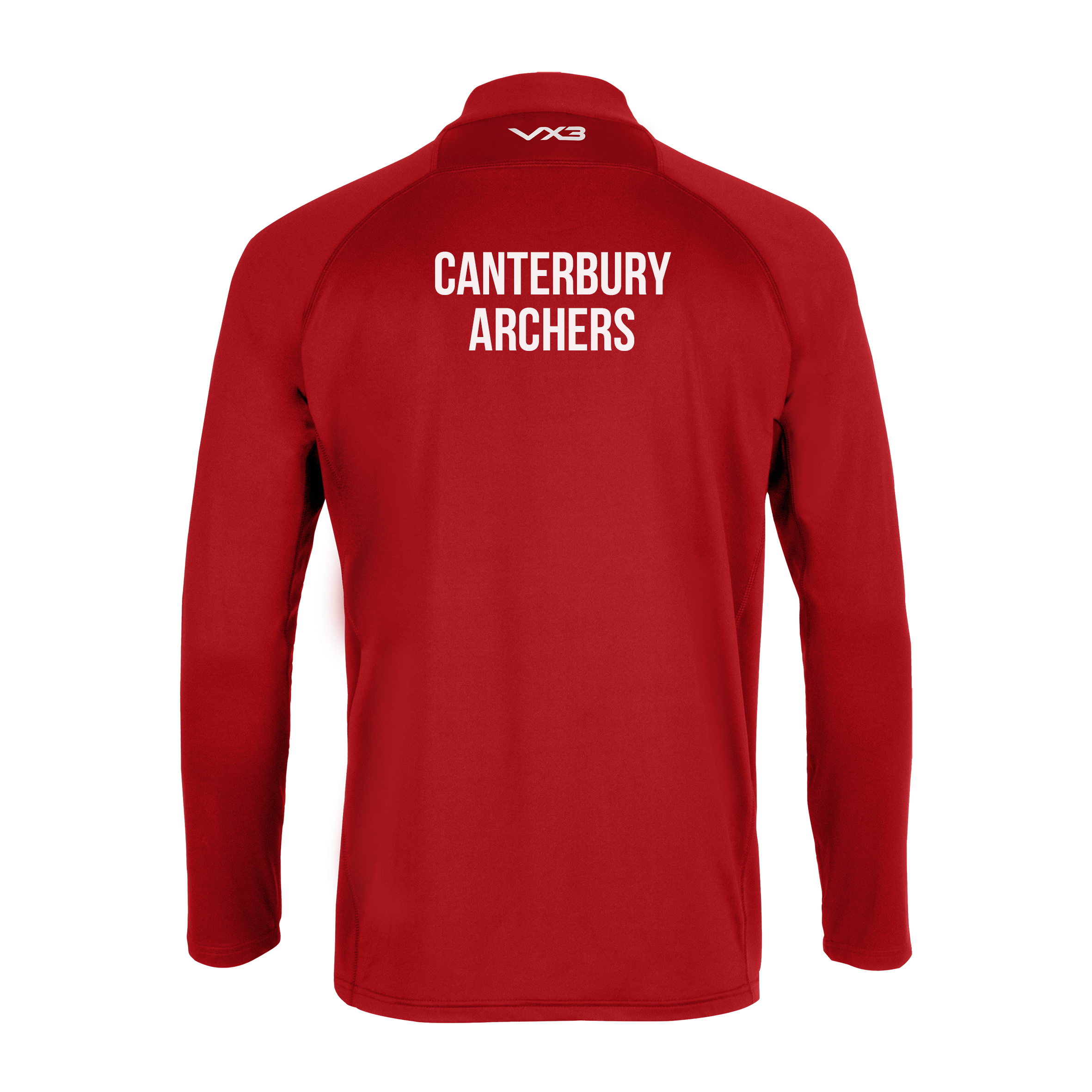 Canterbury Archers Red Primus Quarter Zip