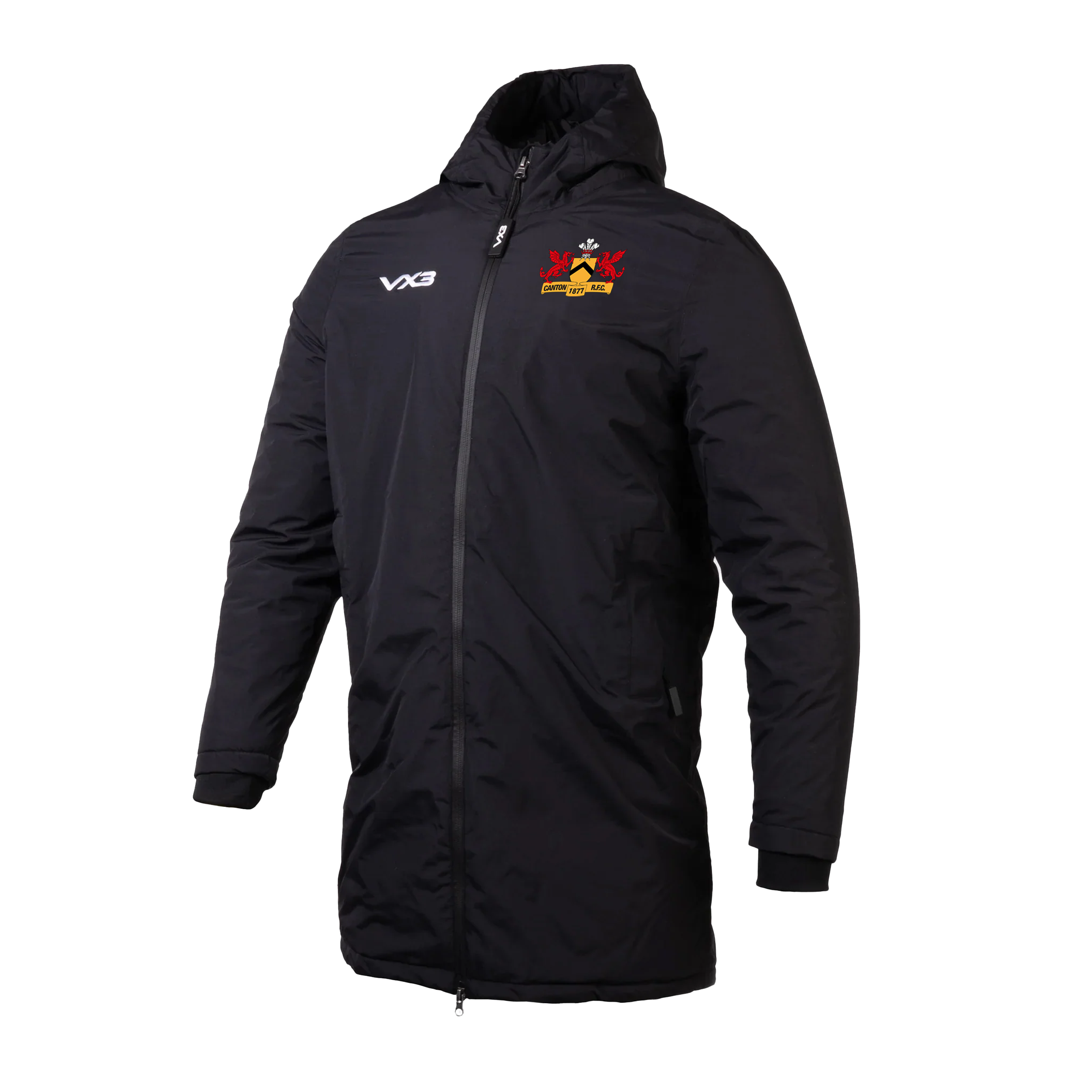 Canton RFC Nero Managers Jacket