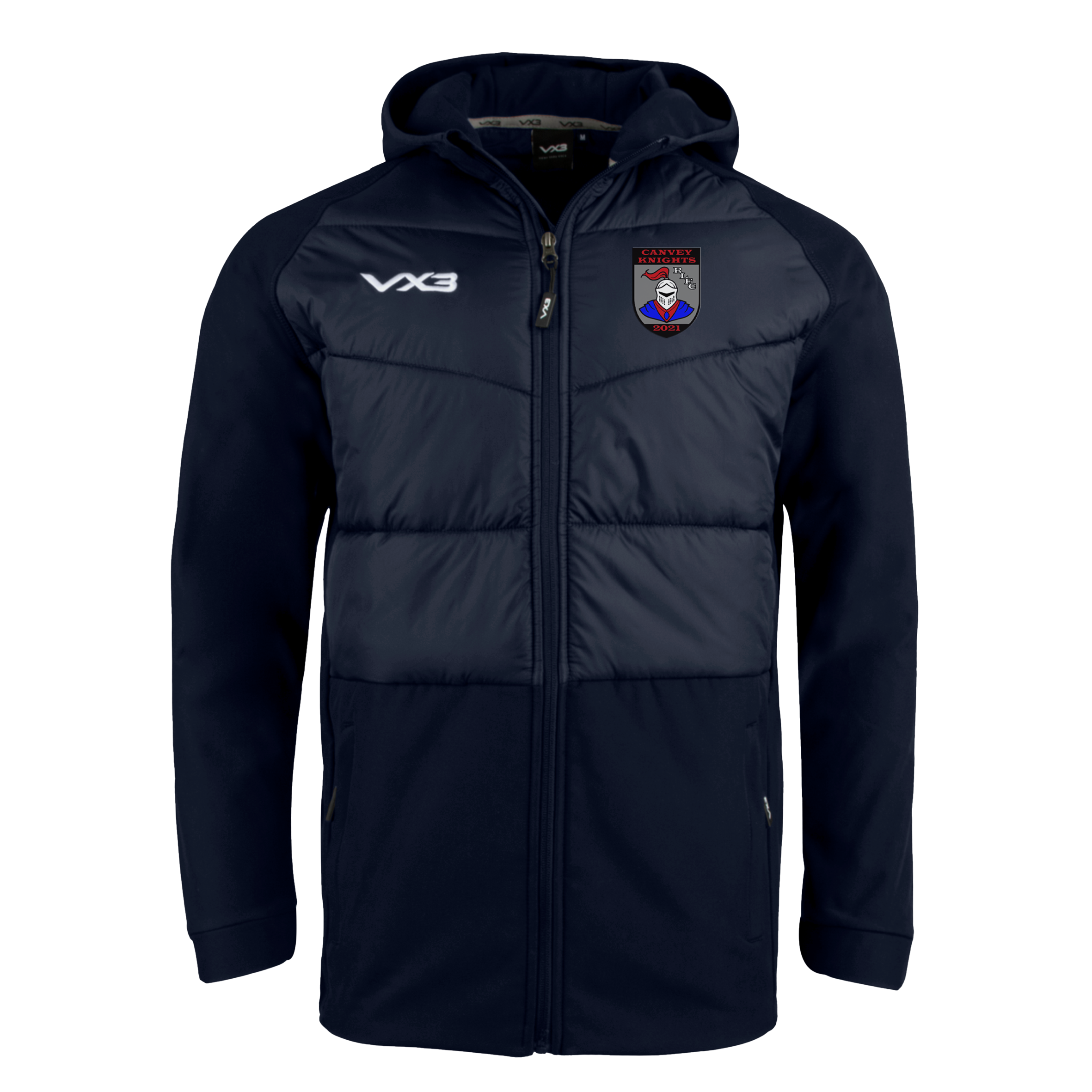 Canvey Knights RLFC Tempest Hybrid Jacket