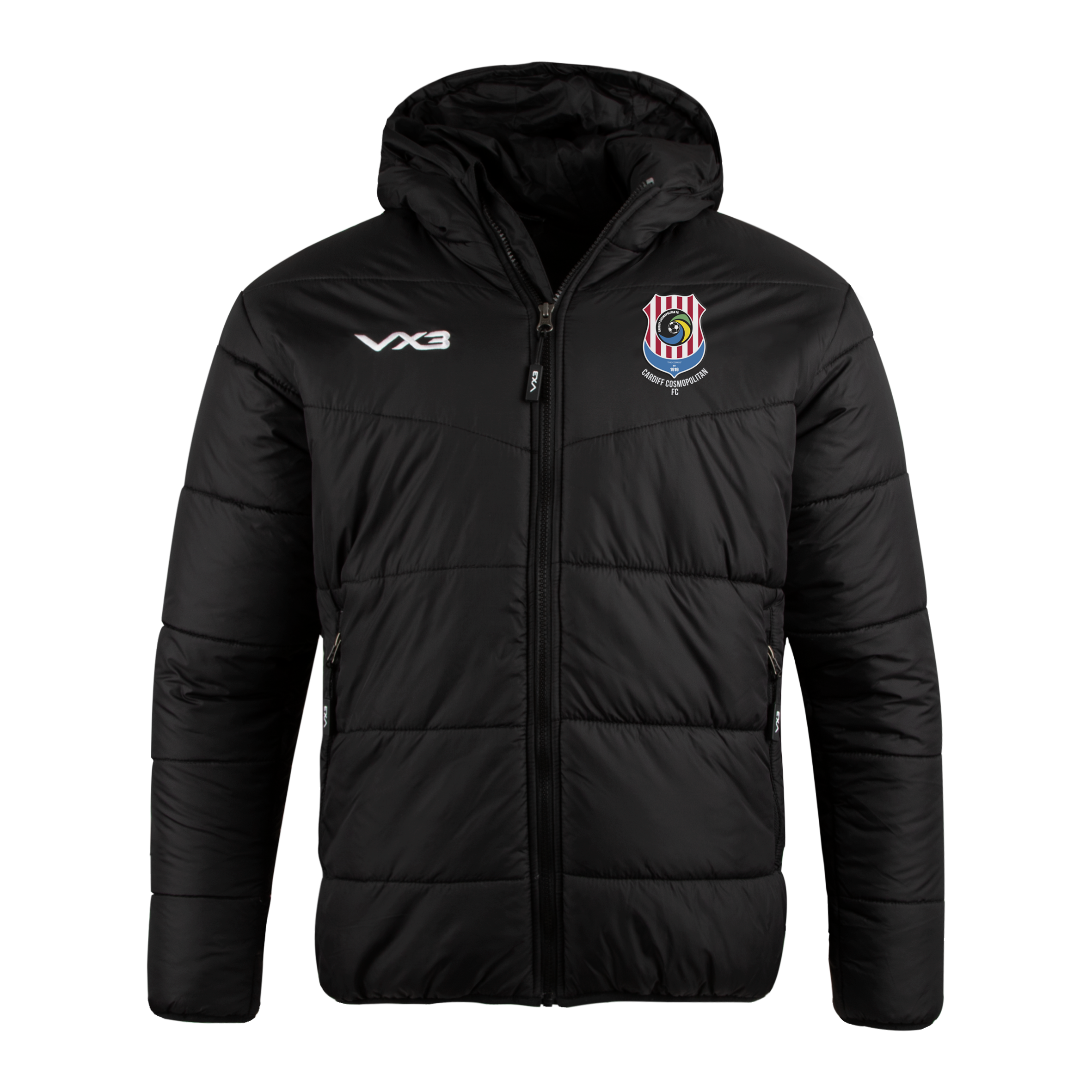 Cardiff Cosmopolitan FC Lorica Quilted Jacket Youth