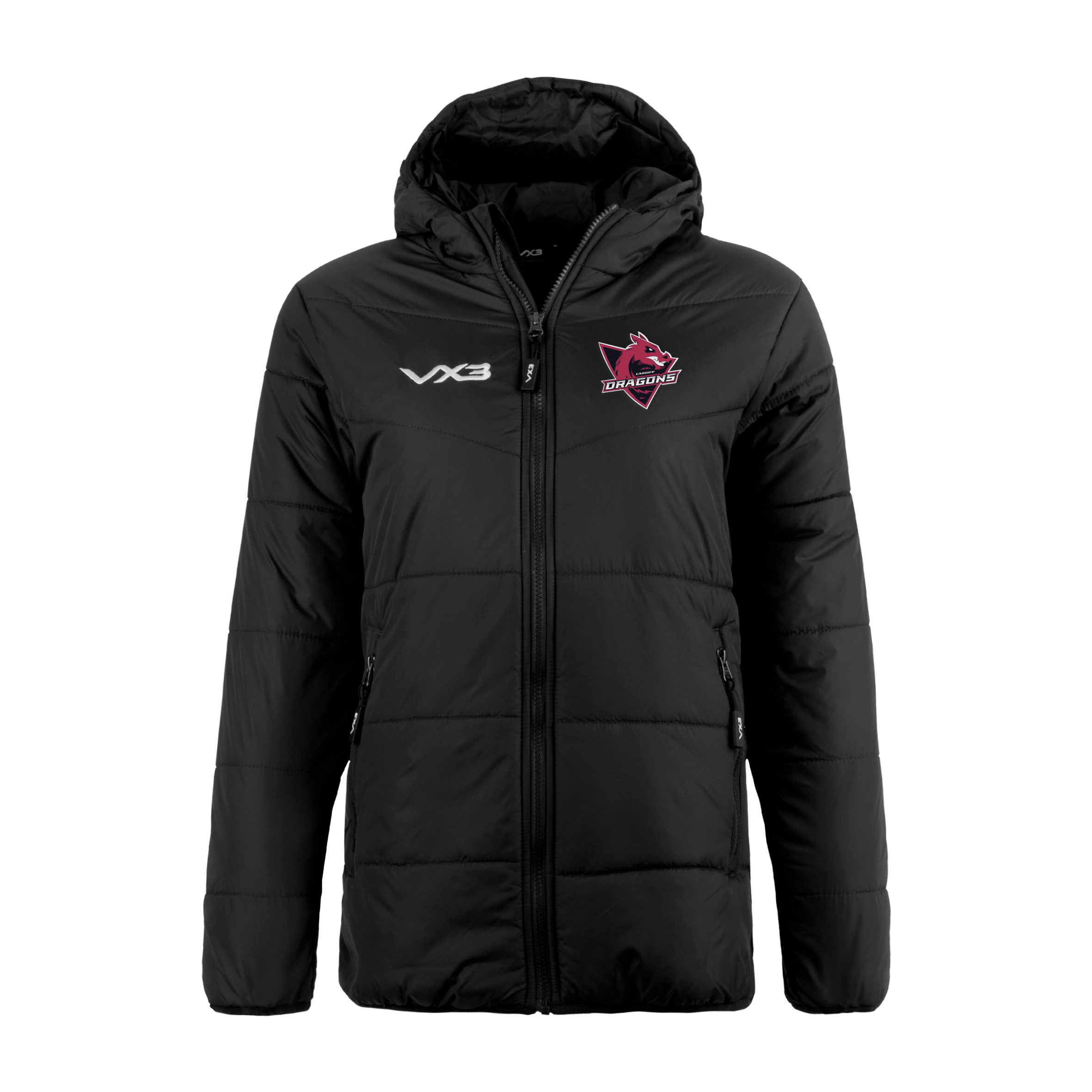 Cardiff Dragons Ice Hockey Lorica Quilted Jacket Ladies