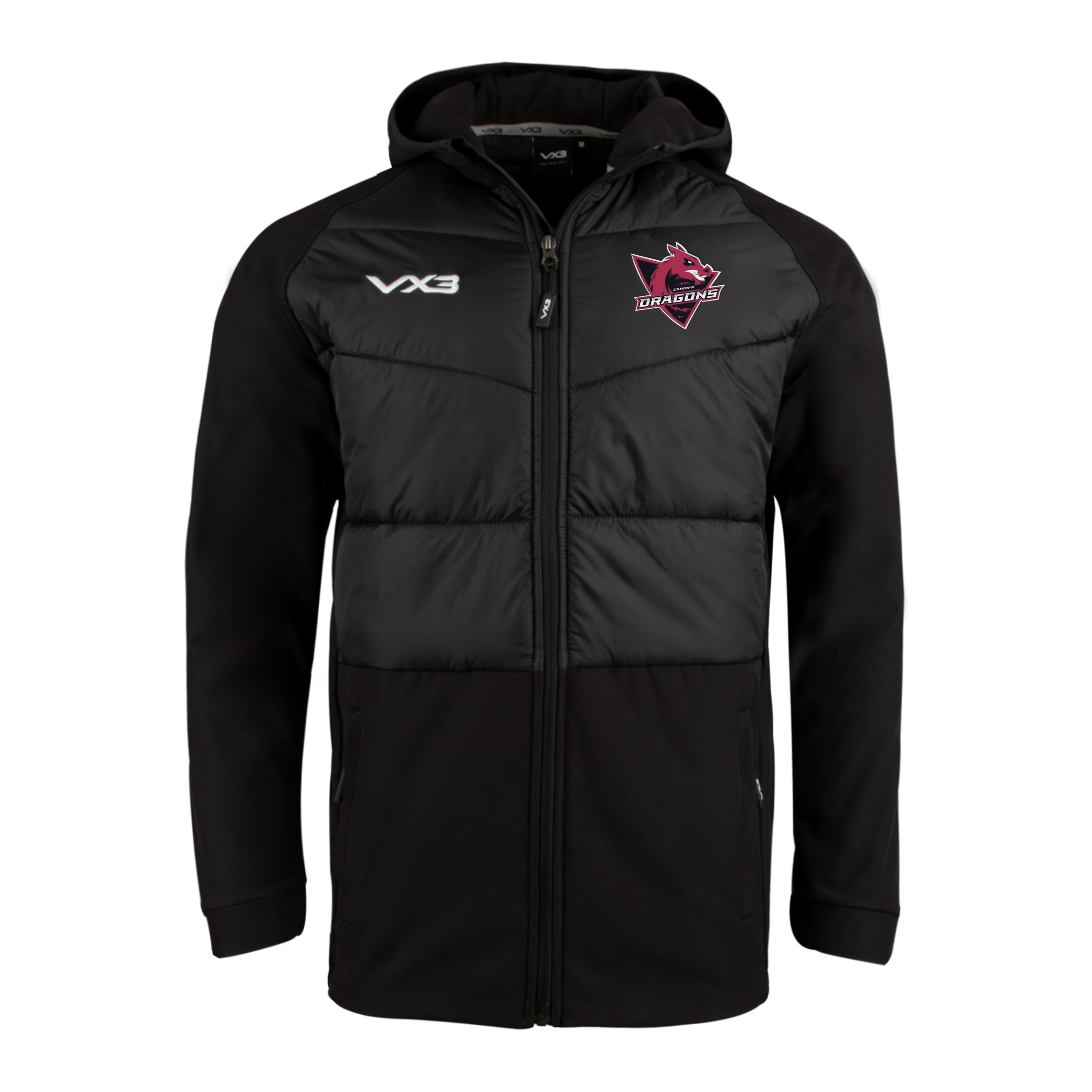 Cardiff Dragons Ice Hockey Tempest Hybrid Jacket