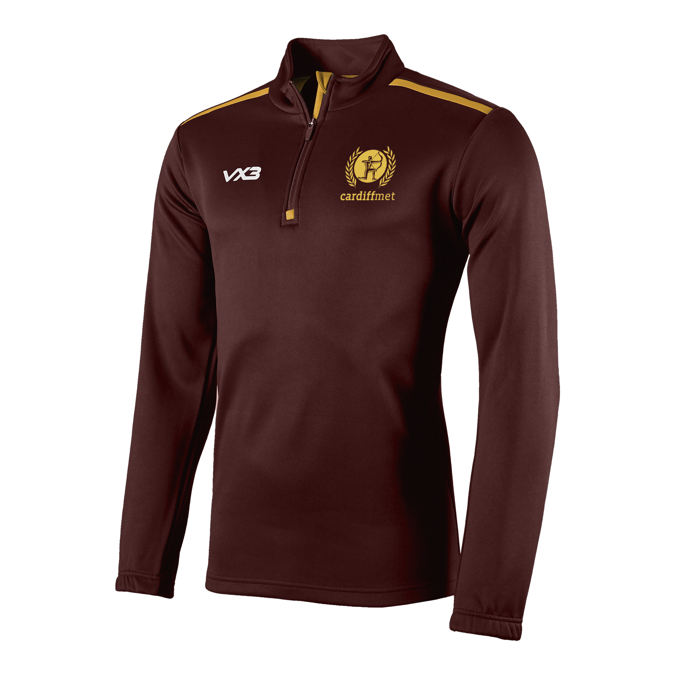 Cardiff Met Mini Juniors Fortis Quarter Zip Sweat