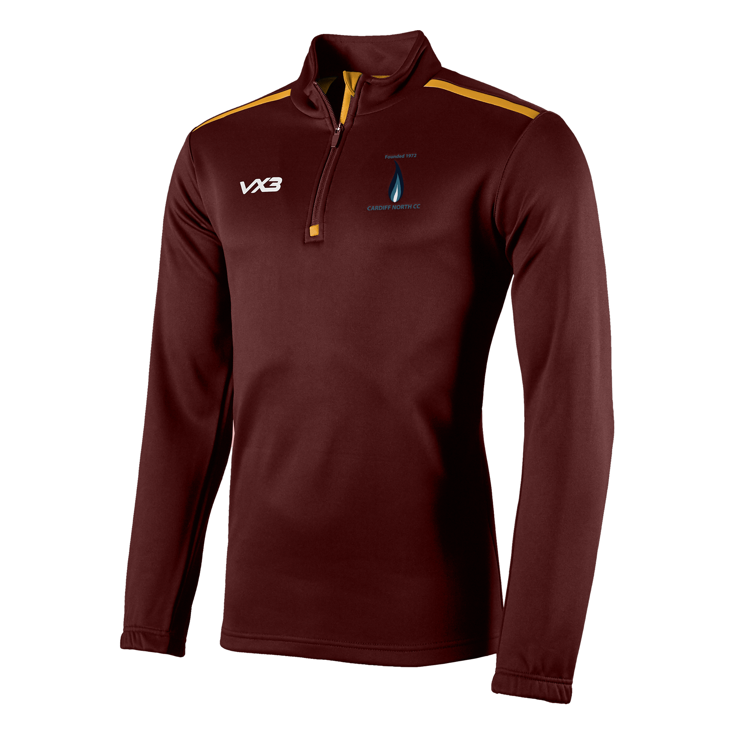 Cardiff North CC Fortis Quarter Zip Sweat
