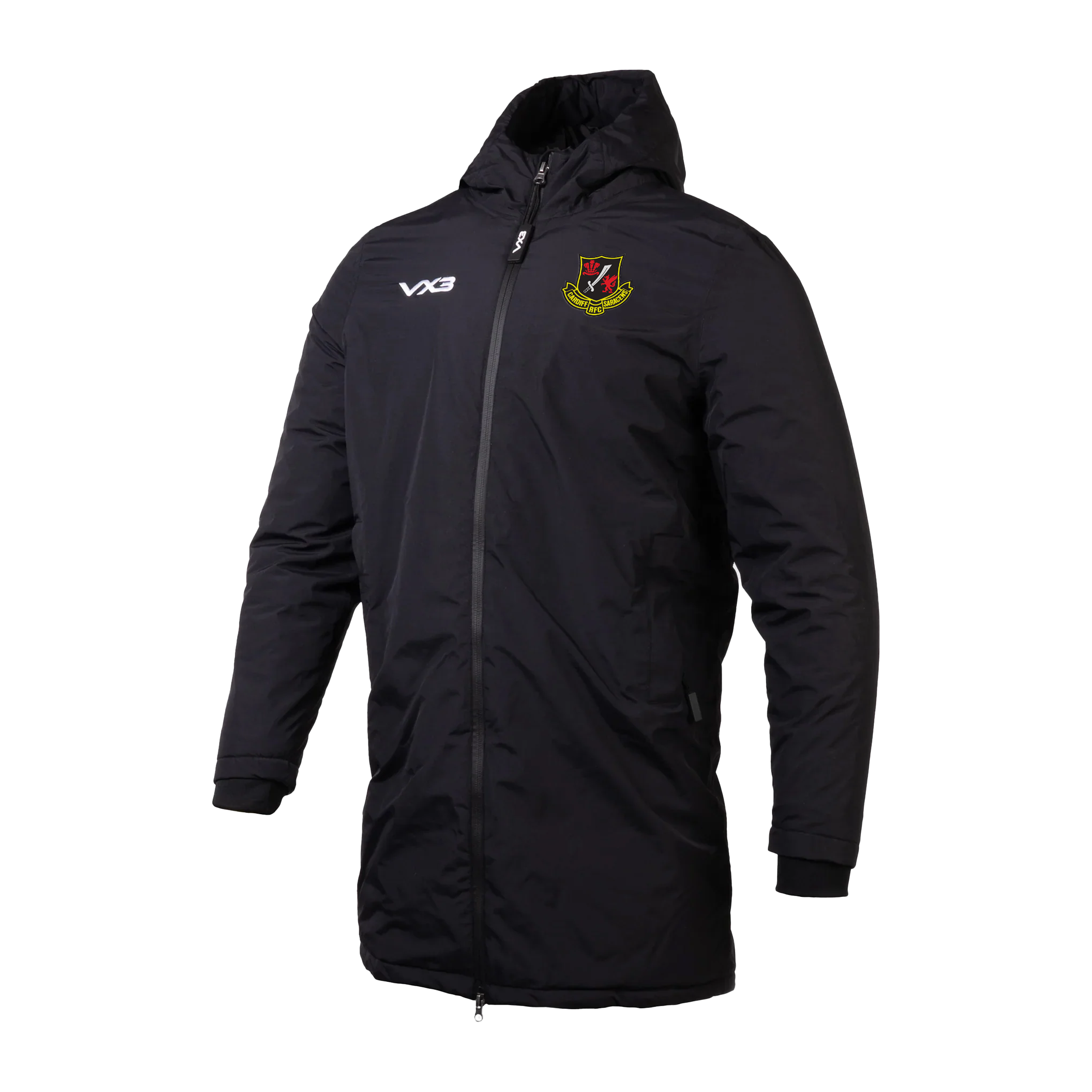 Cardiff Saracens RFC Nero Managers Jacket