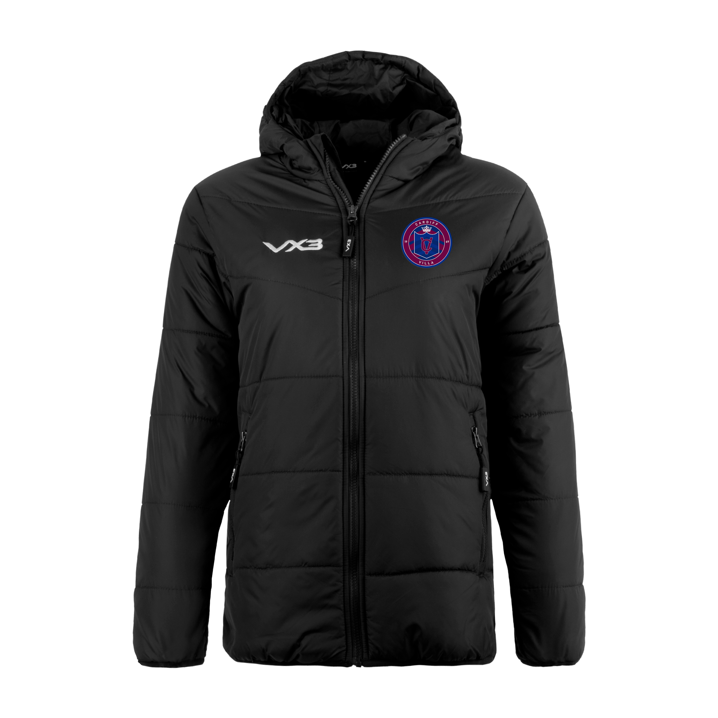 Cardiff Villa FC Lorica Quilted Jacket Ladies