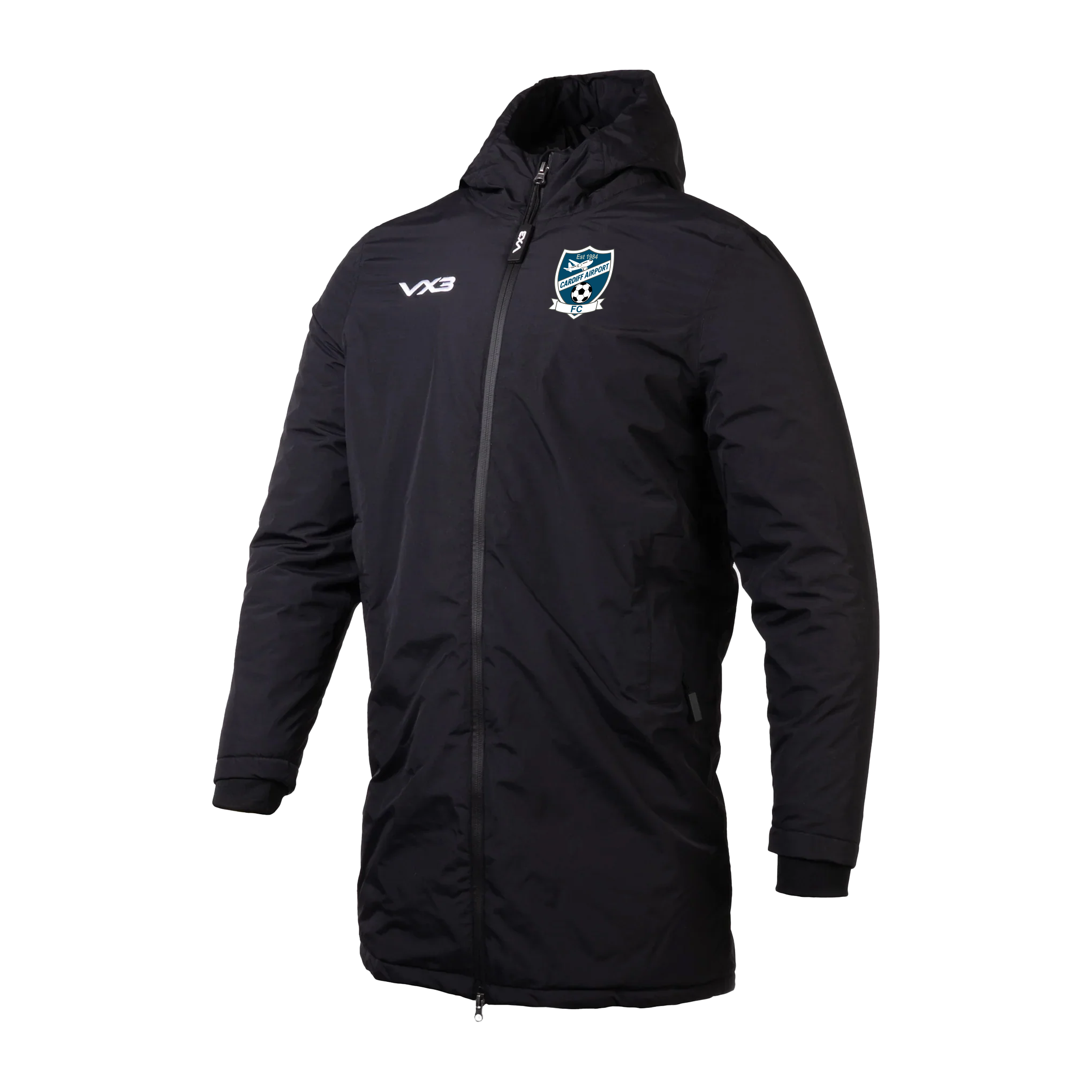 Cardiff Airport FC Nero Managers Jacket