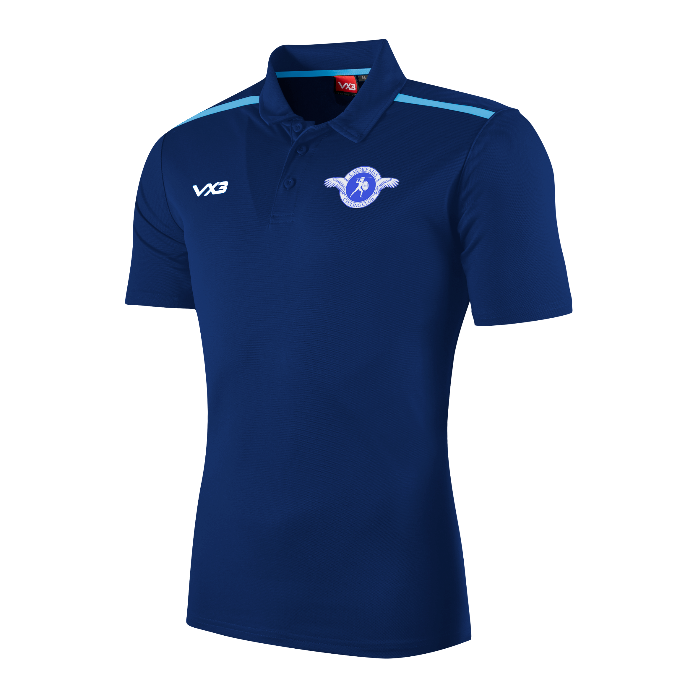 Cardiff Ajax Cycling Club Fortis Polo