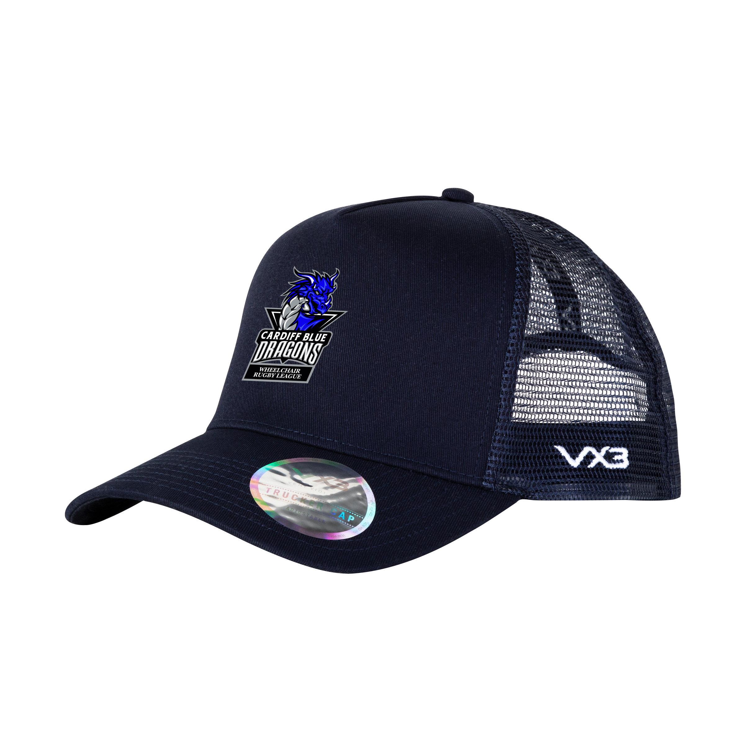 Cardiff Blue Dragons Wheelchair Rugby Trucker Cap
