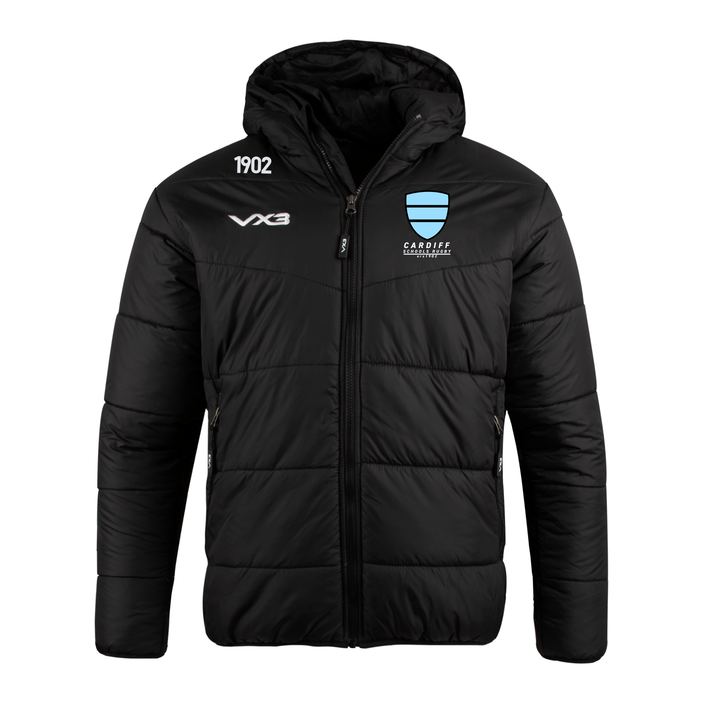 Cardiff Schools Rugby Lorica Quilted Jacket Youth