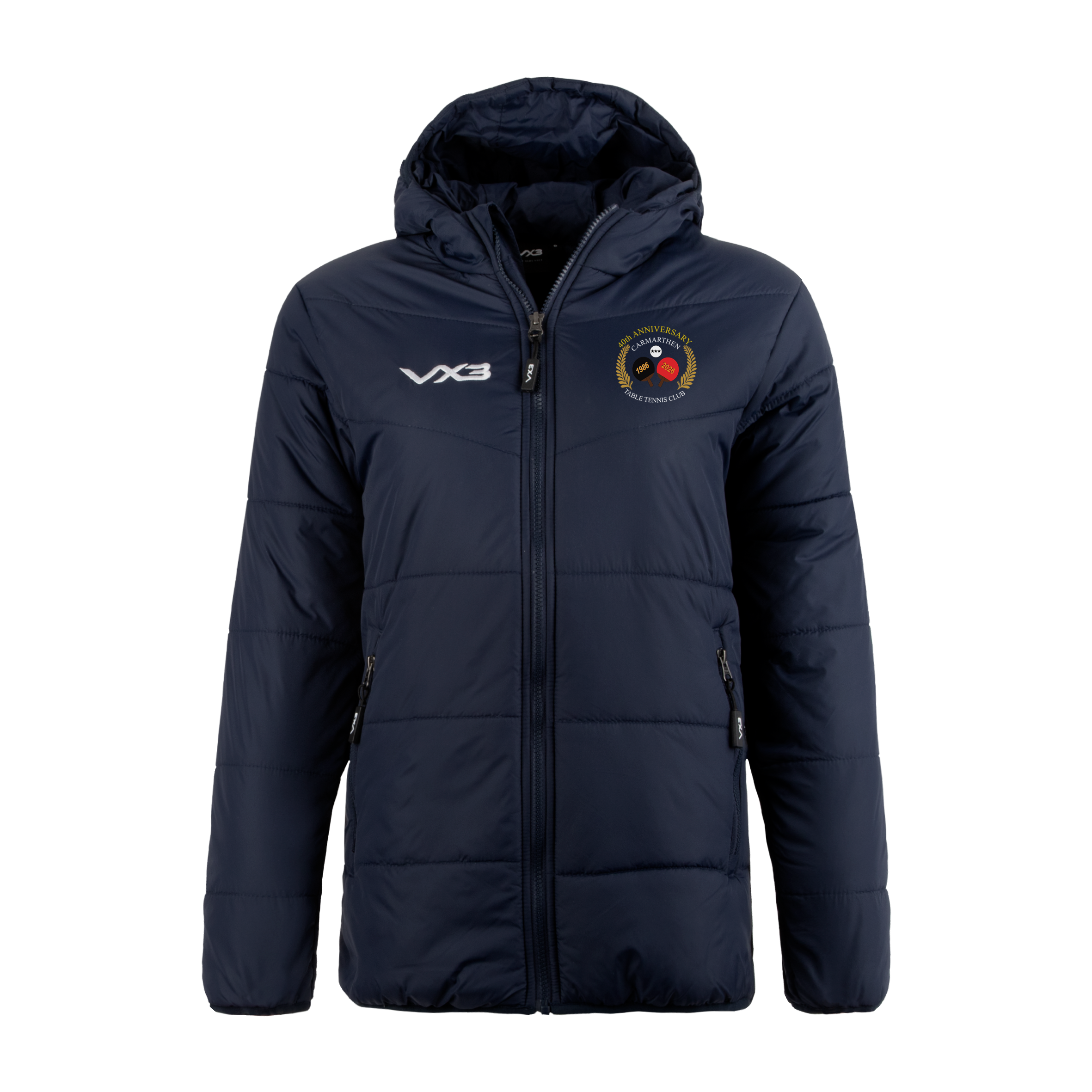 Carmarthen Table Tennis Lorica Quilted Jacket Ladies