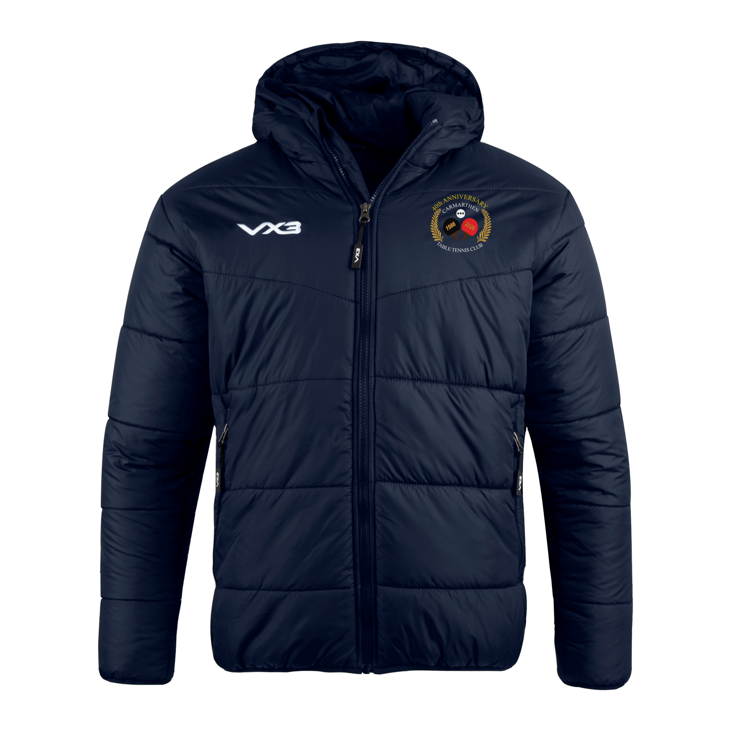 Carmarthen Table Tennis Lorica Quilted Jacket Youth