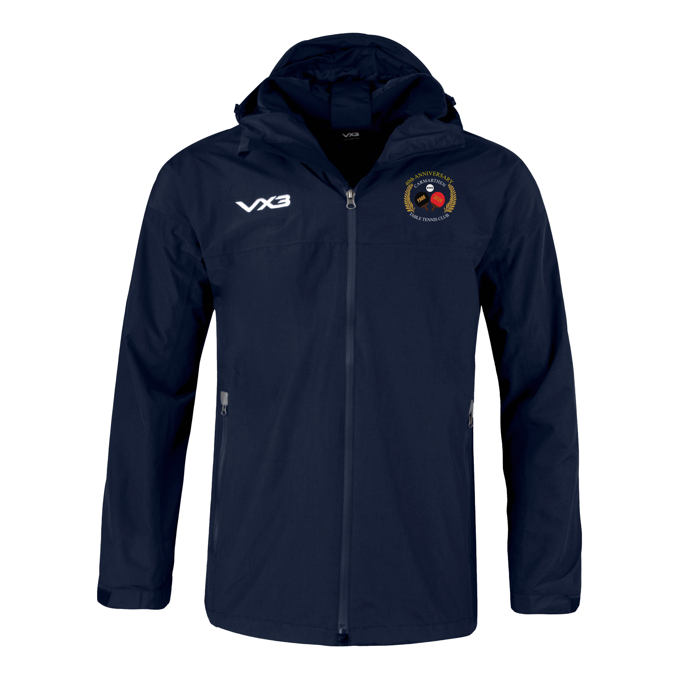 Carmarthen Table Tennis Protego Waterproof Jacket