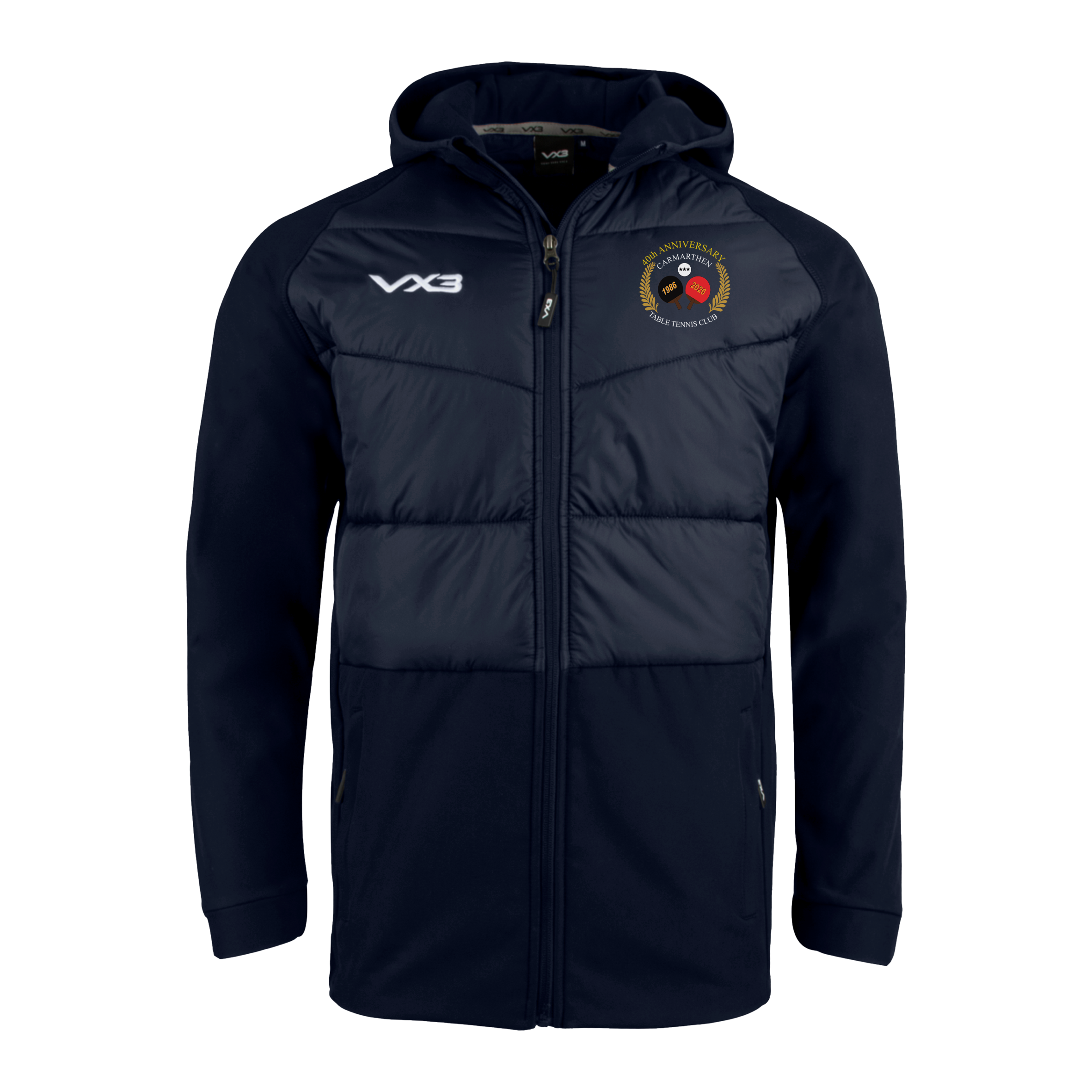 Carmarthen Table Tennis Tempest Hybrid Jacket