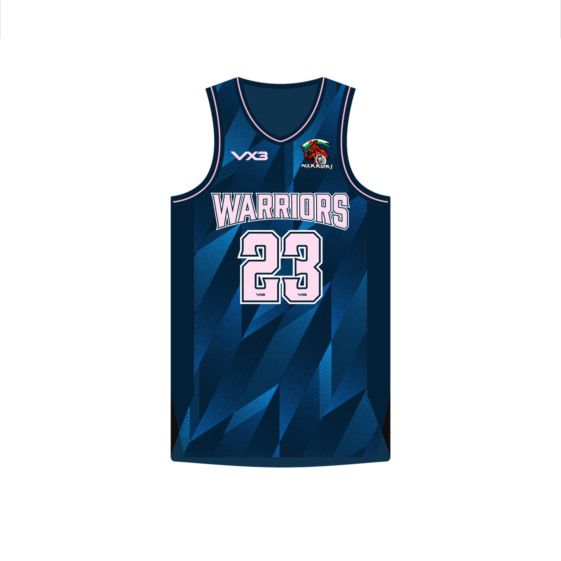 Carmarthen Warriors 2024 Basketball Vest