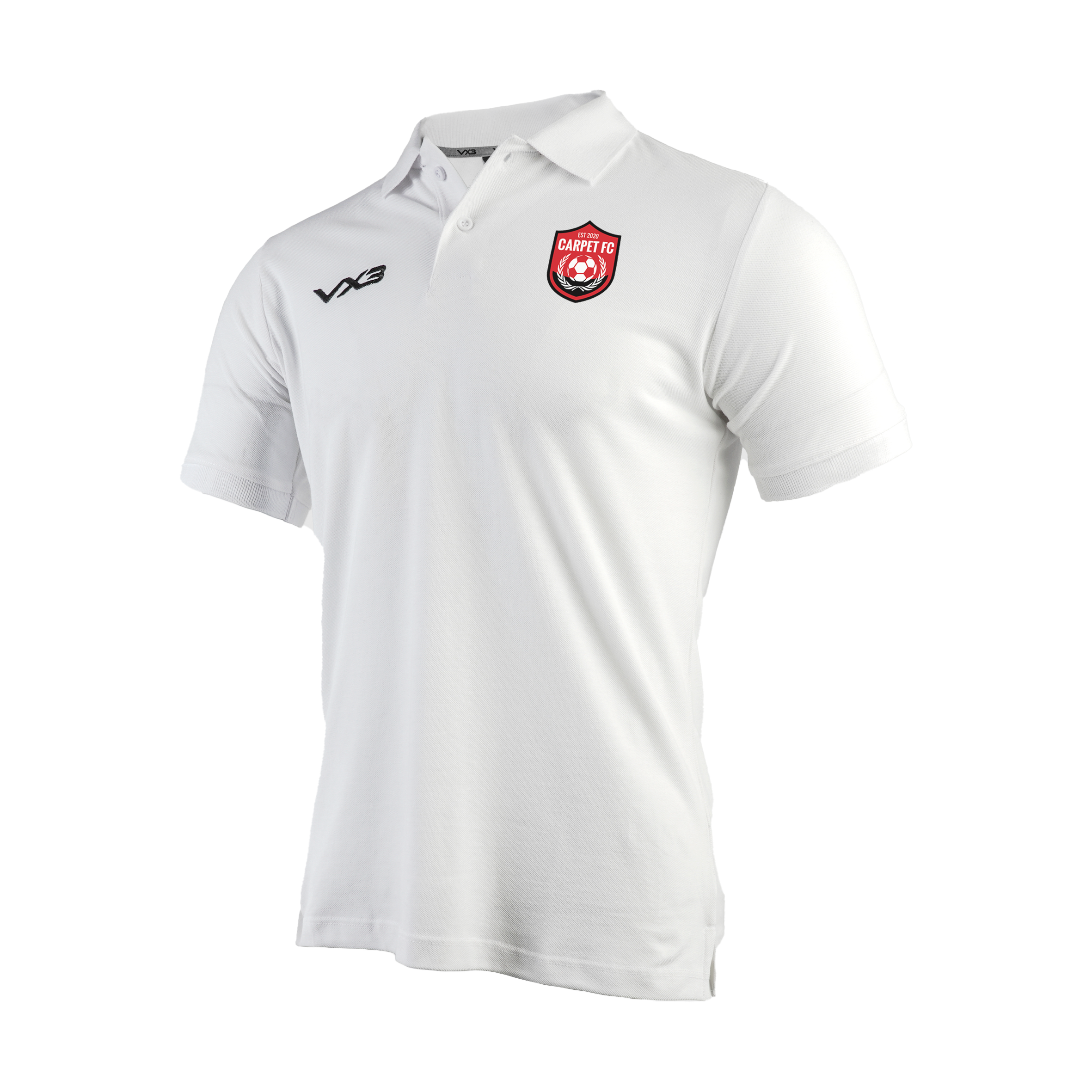 Carpet FC White Primus Polo Shirt