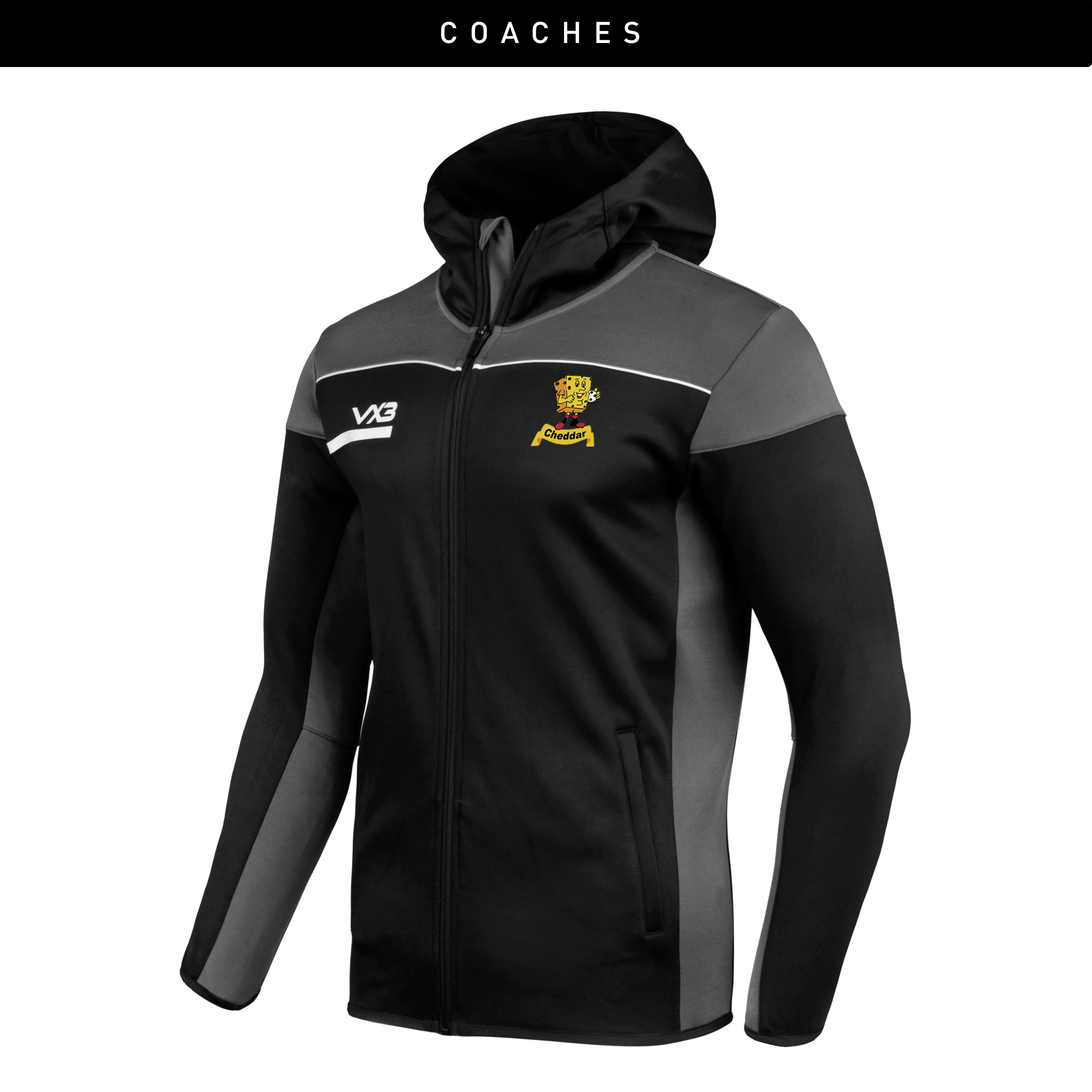 Cheddar Valley Junior Football Club Coaches Opus Zoodie