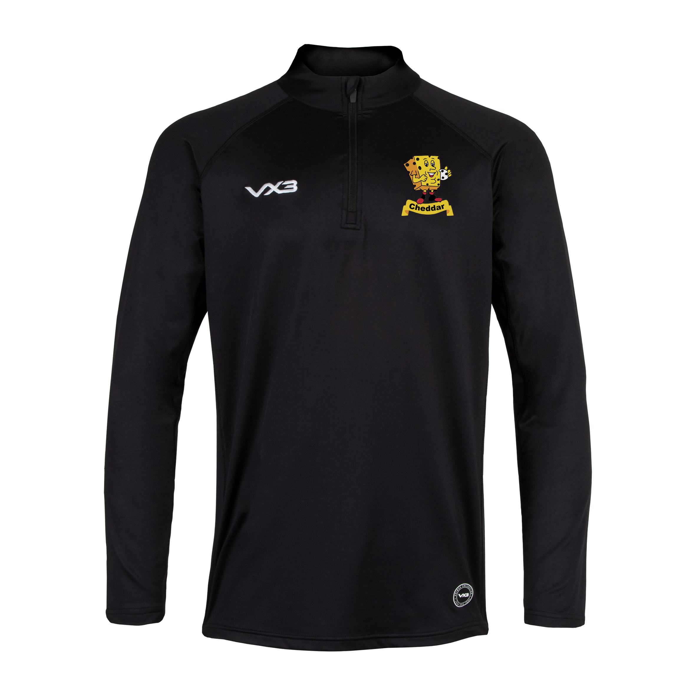 Cheddar Valley Junior Football Club Black Primus Quarter Zip