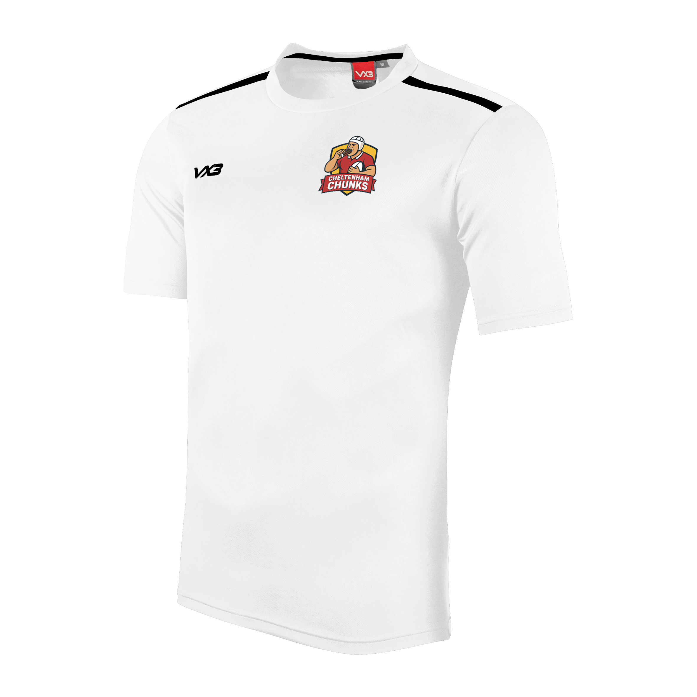 Cheltenham Chunks White Fortis Tee