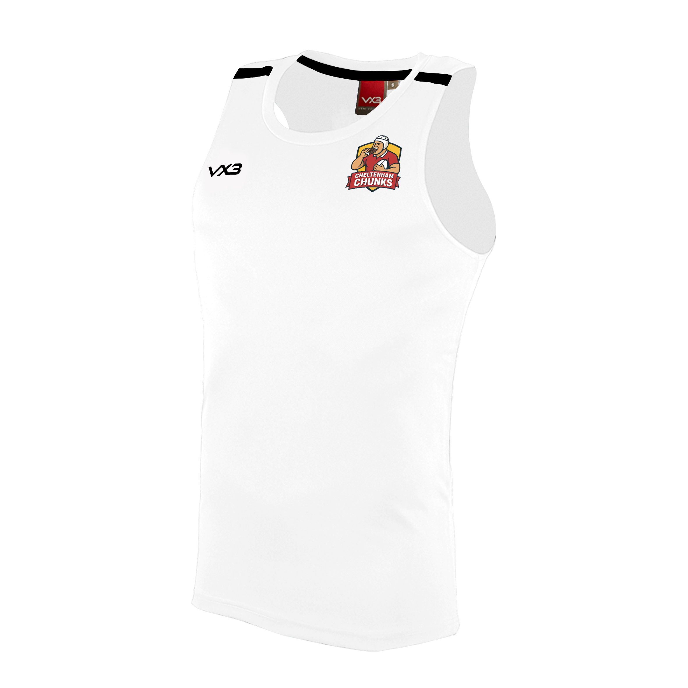 Cheltenham Chunks White Fortis Vest