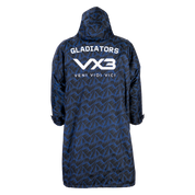 Chester Gladiators RLFC Duro Elite Sports Robe Marine/Grey Kids