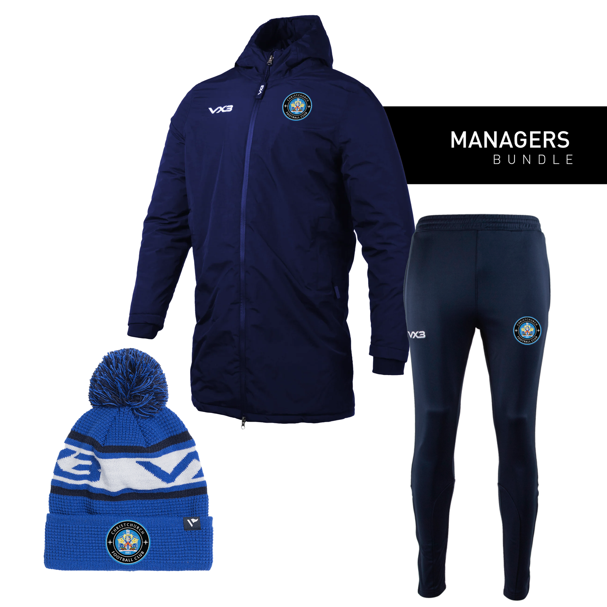 Christchurch FC Managers Bundle